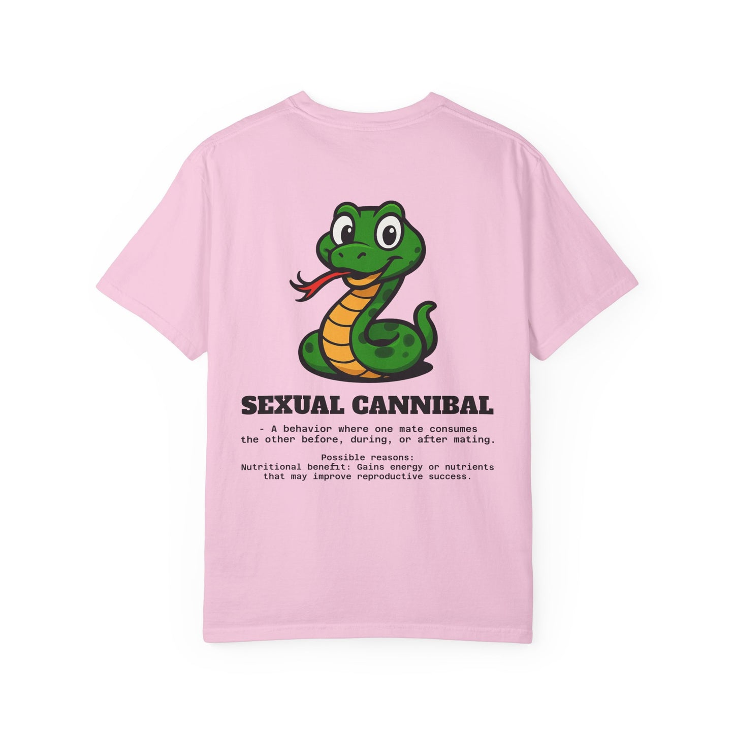 Quirky Graphic T-shirt: Sexual Cannibal Unisex Tee