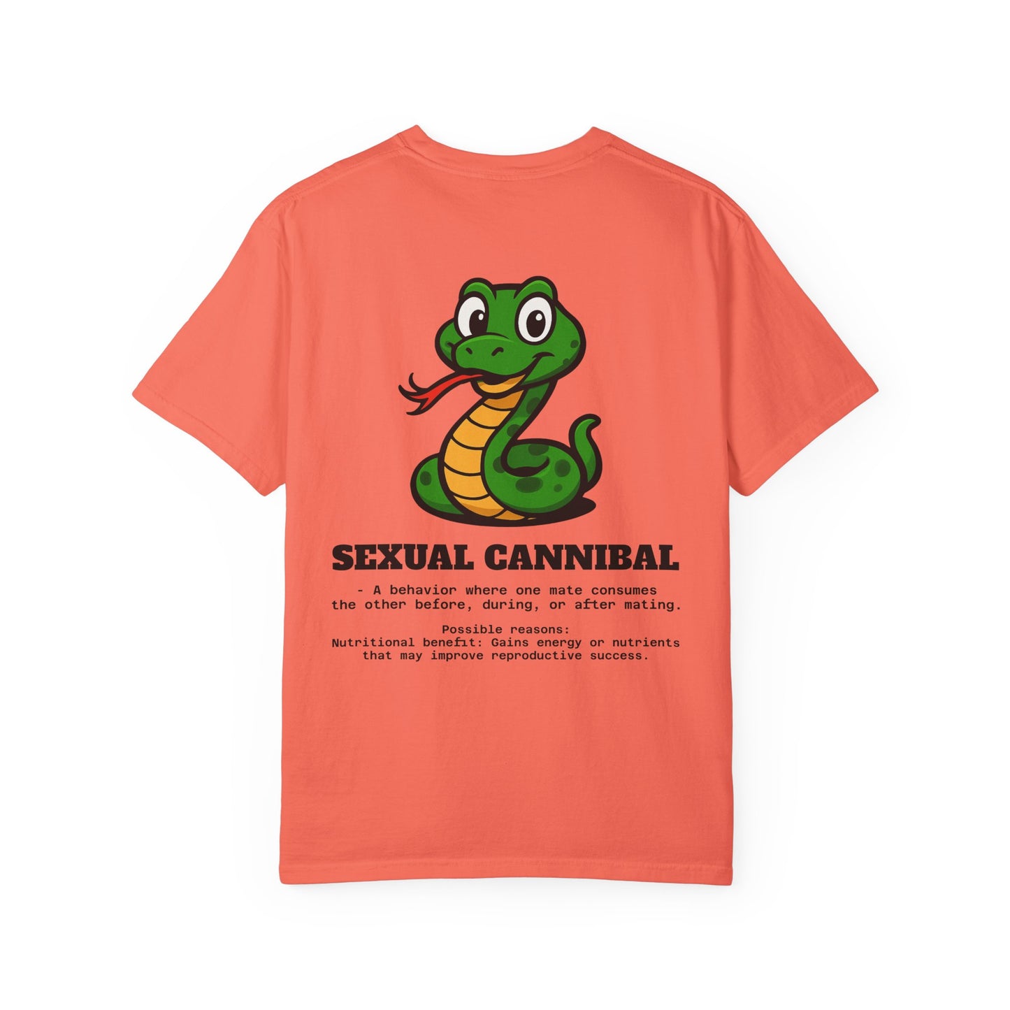 Quirky Graphic T-shirt: Sexual Cannibal Unisex Tee