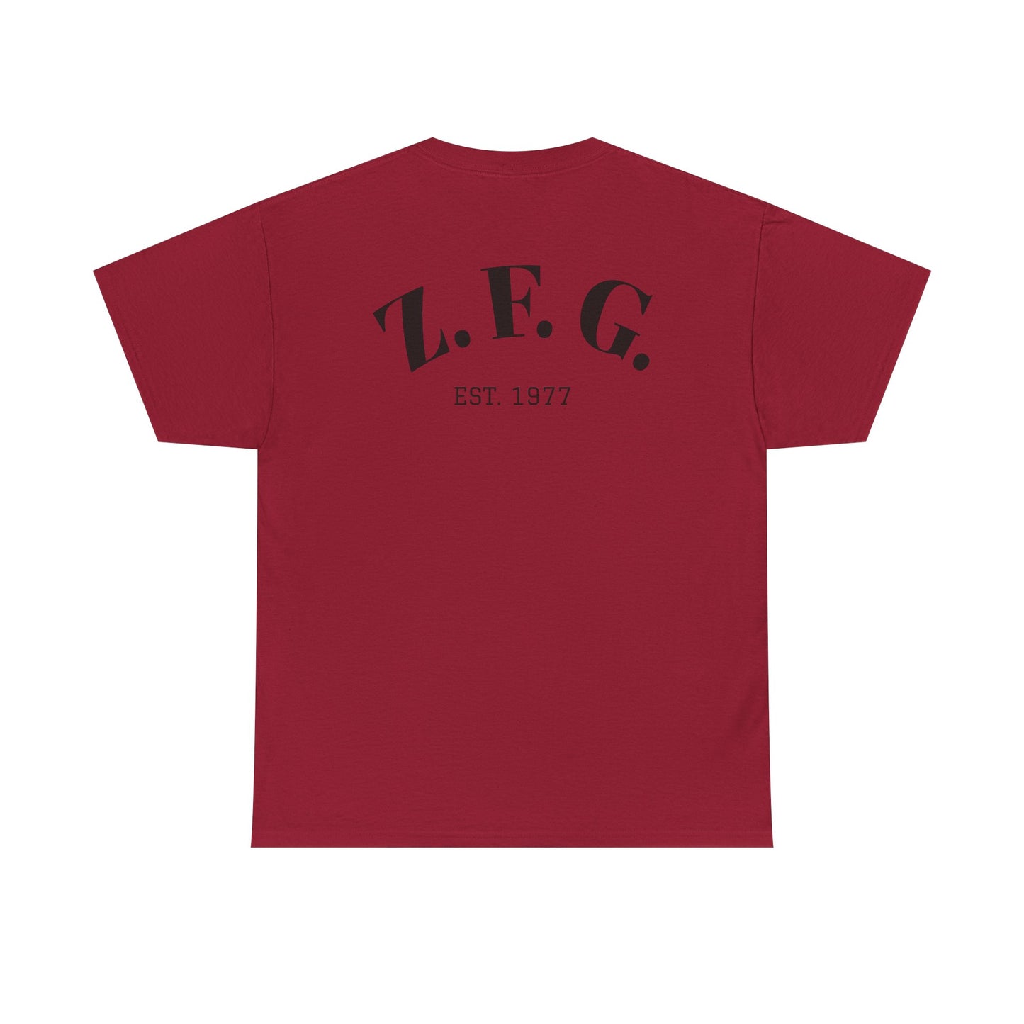 Unisex Heavy Cotton Tee - "How Many F*cks I Give" Graphic Tee