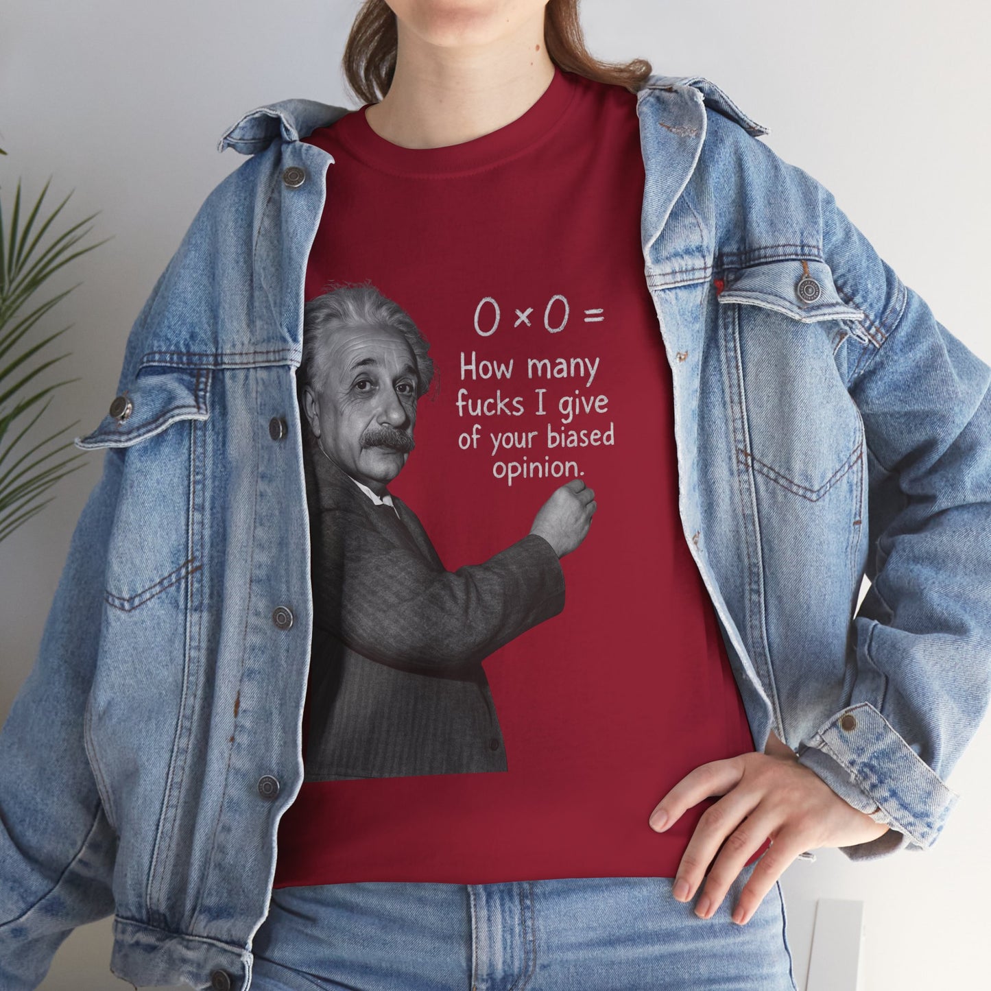 Unisex Heavy Cotton Tee - "How Many F*cks I Give" Graphic Tee