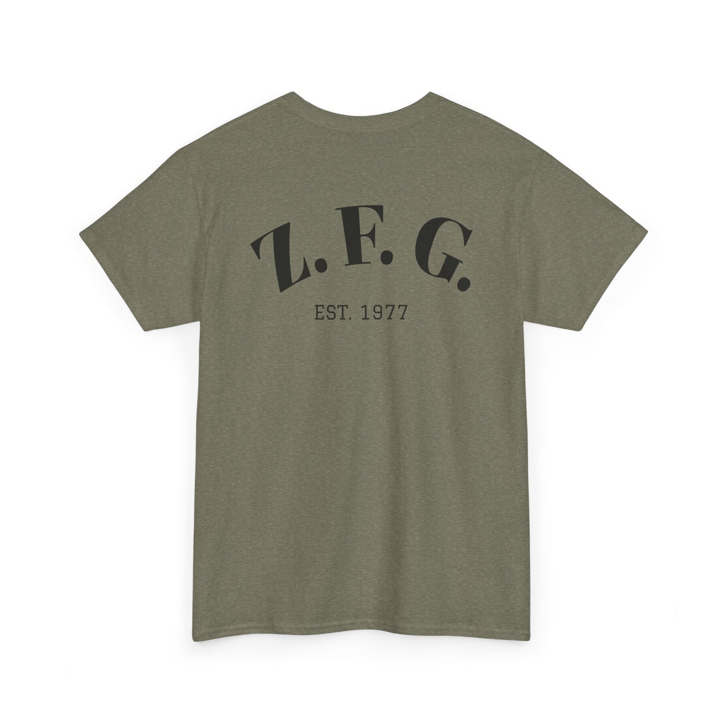 Unisex Heavy Cotton Tee - "How Many F*cks I Give" Graphic Tee