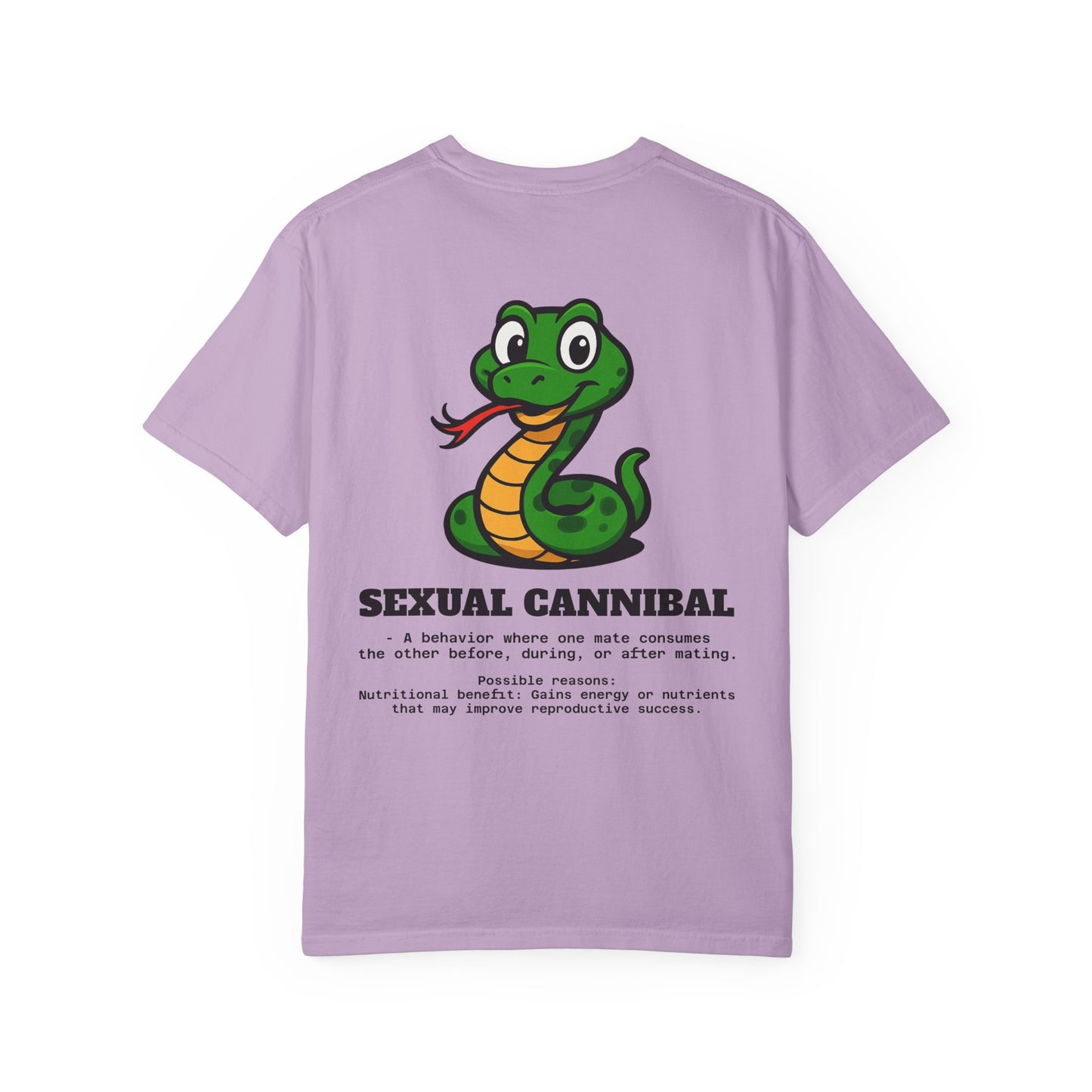 Quirky Graphic T-shirt: Sexual Cannibal Unisex Tee