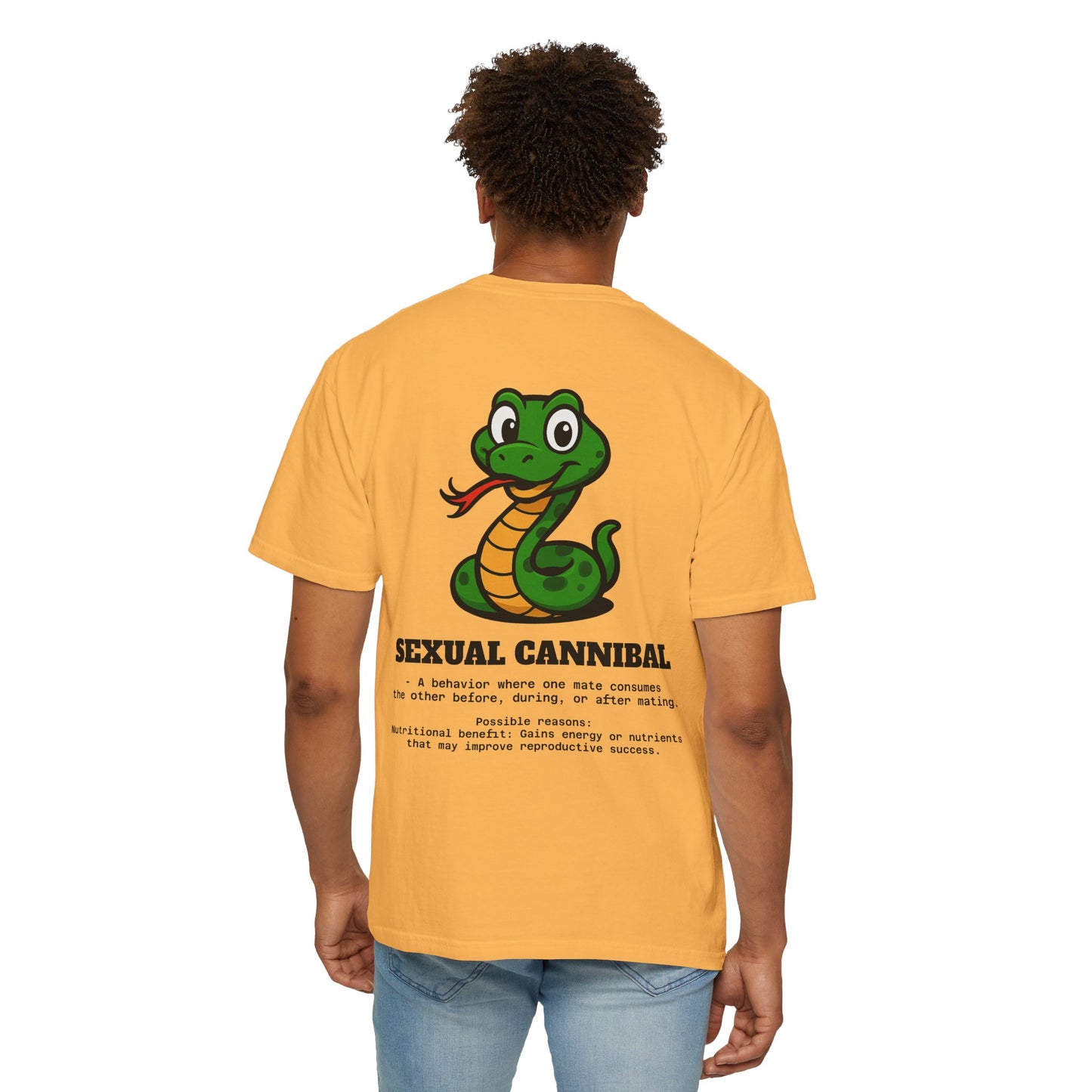 Quirky Graphic T-shirt: Sexual Cannibal Unisex Tee