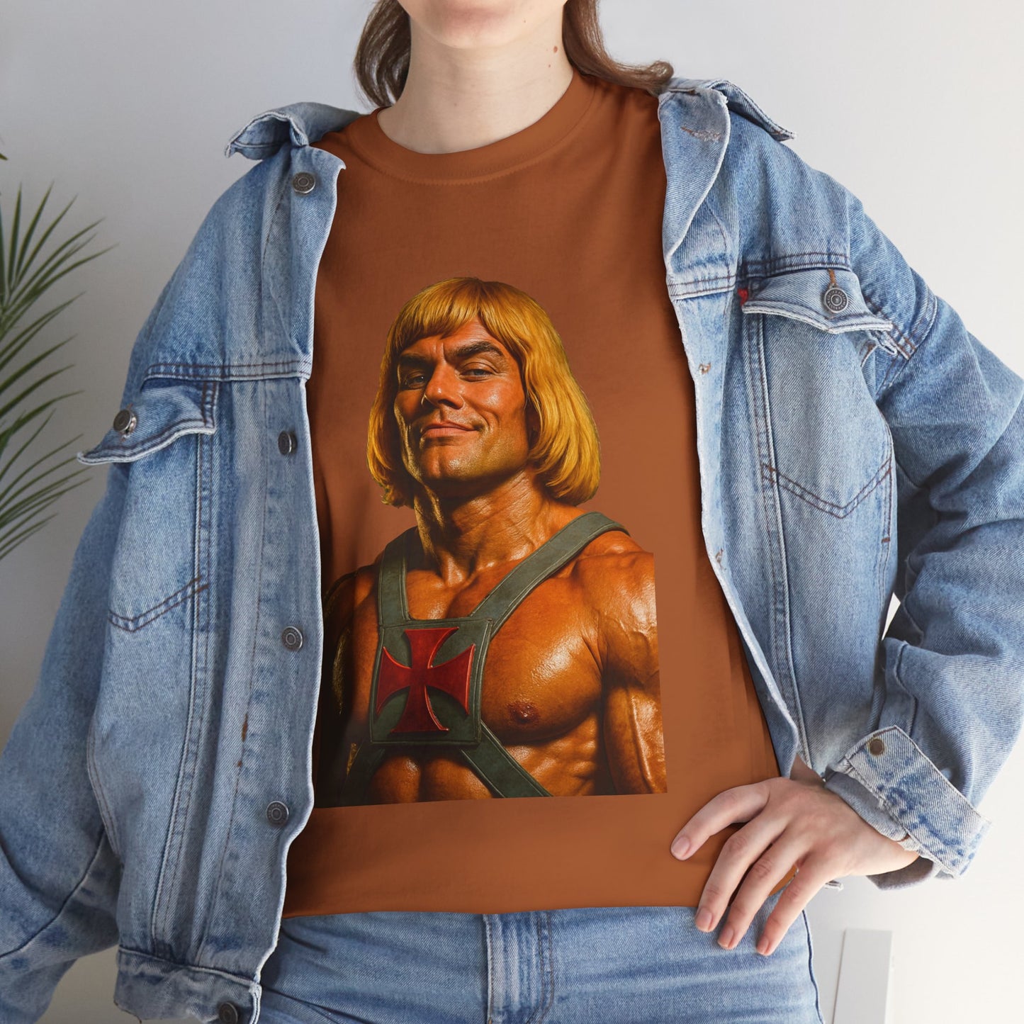 He-Man Vintage Graphic T-Shirt | Unisex Cotton Tee for Fans