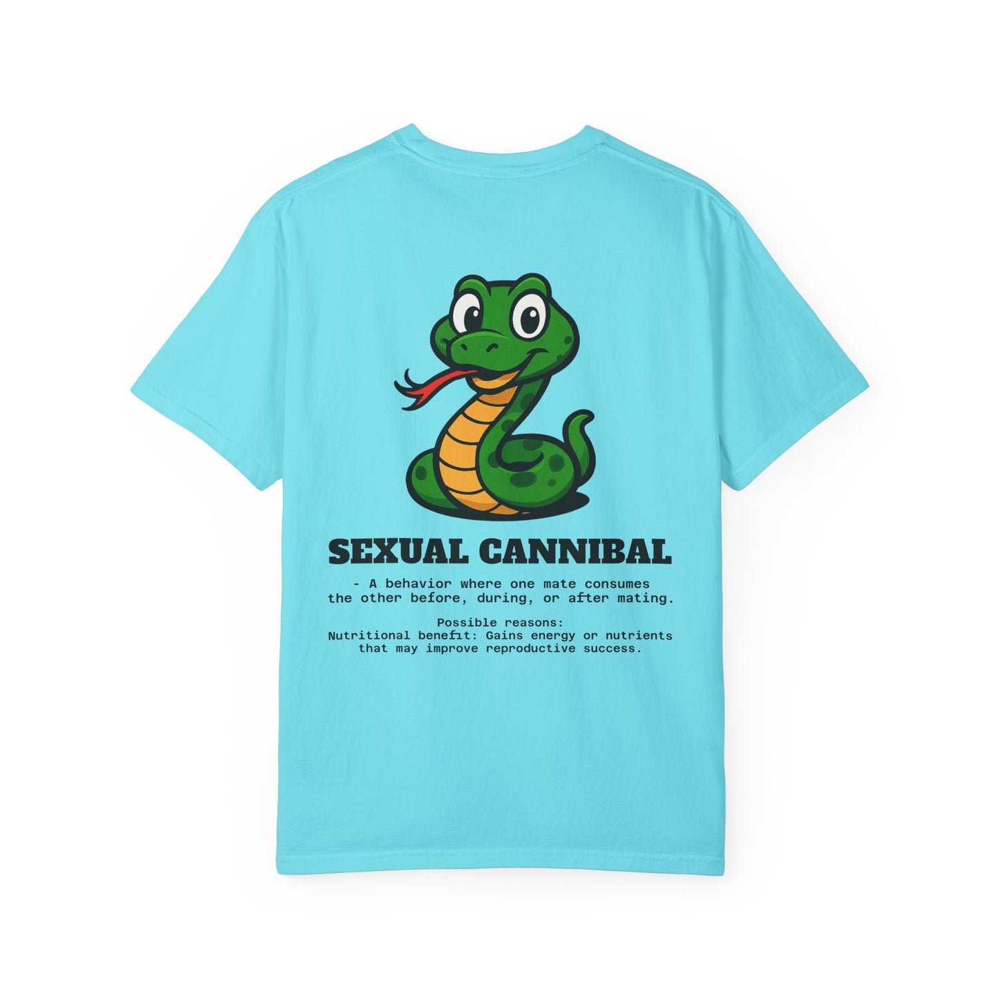 Quirky Graphic T-shirt: Sexual Cannibal Unisex Tee