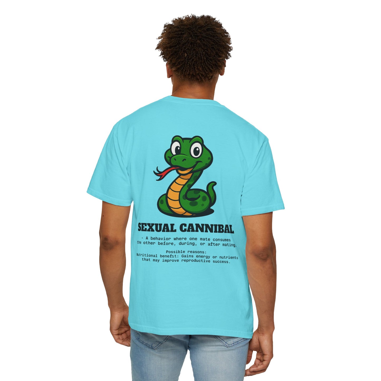 Quirky Graphic T-shirt: Sexual Cannibal Unisex Tee