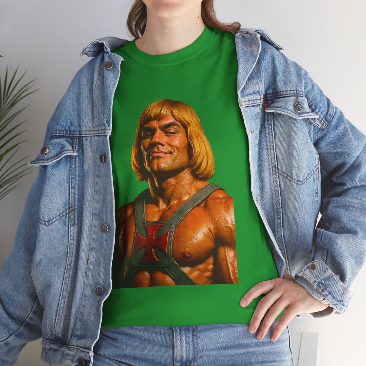 He-Man Vintage Graphic T-Shirt | Unisex Cotton Tee for Fans