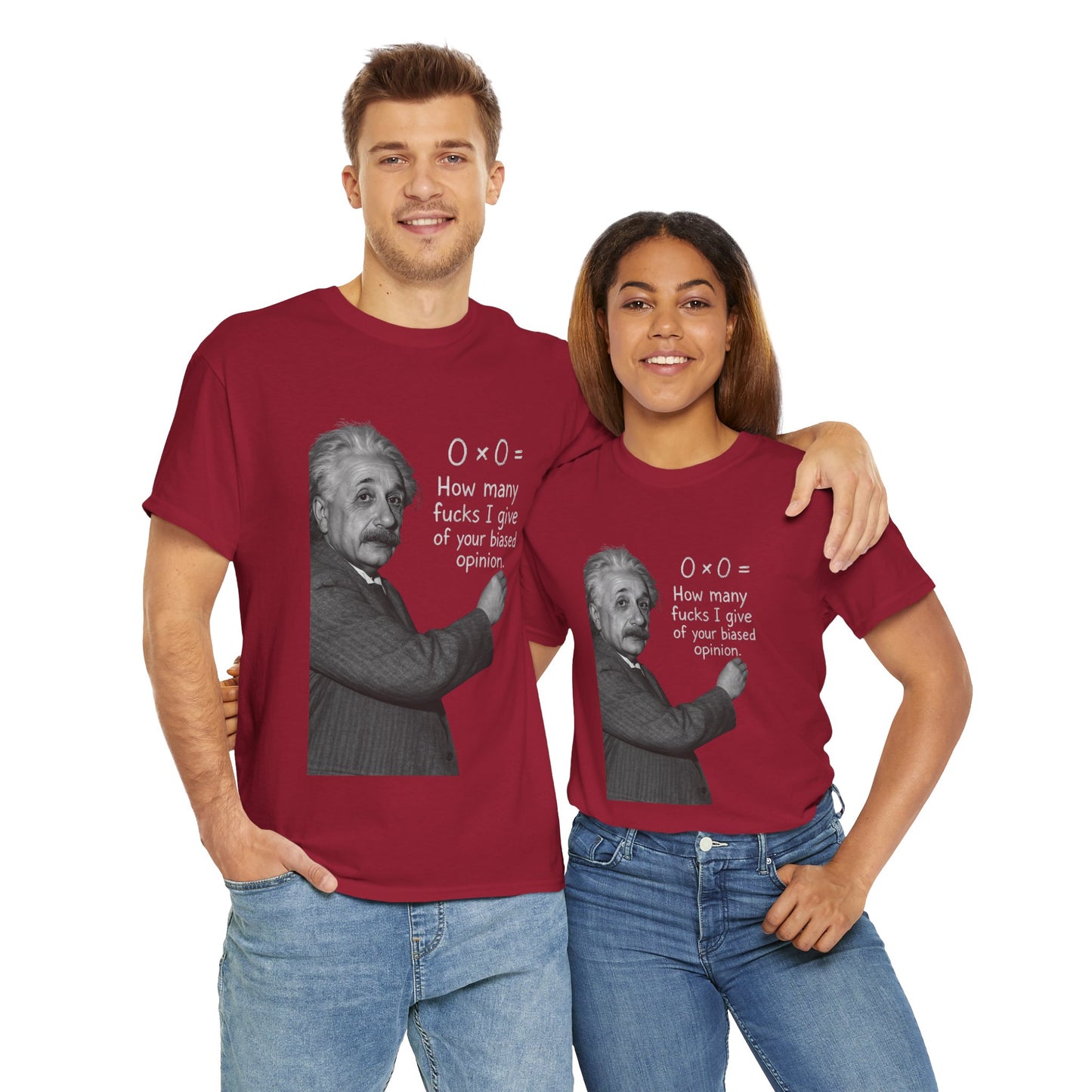 Unisex Heavy Cotton Tee - "How Many F*cks I Give" Graphic Tee