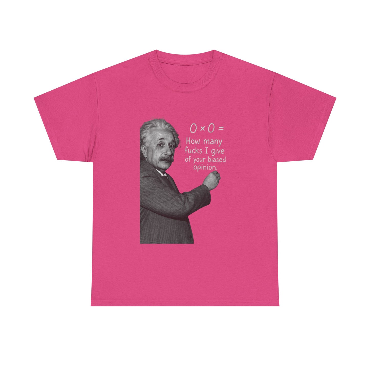 Unisex Heavy Cotton Tee - "How Many F*cks I Give" Graphic Tee