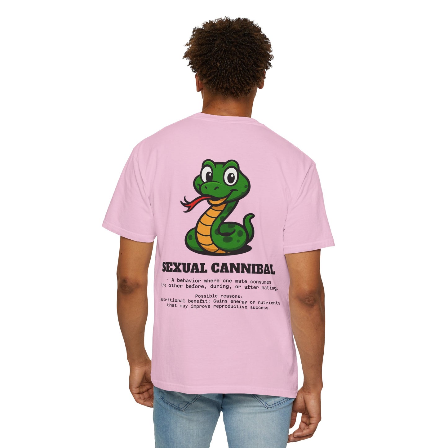Quirky Graphic T-shirt: Sexual Cannibal Unisex Tee