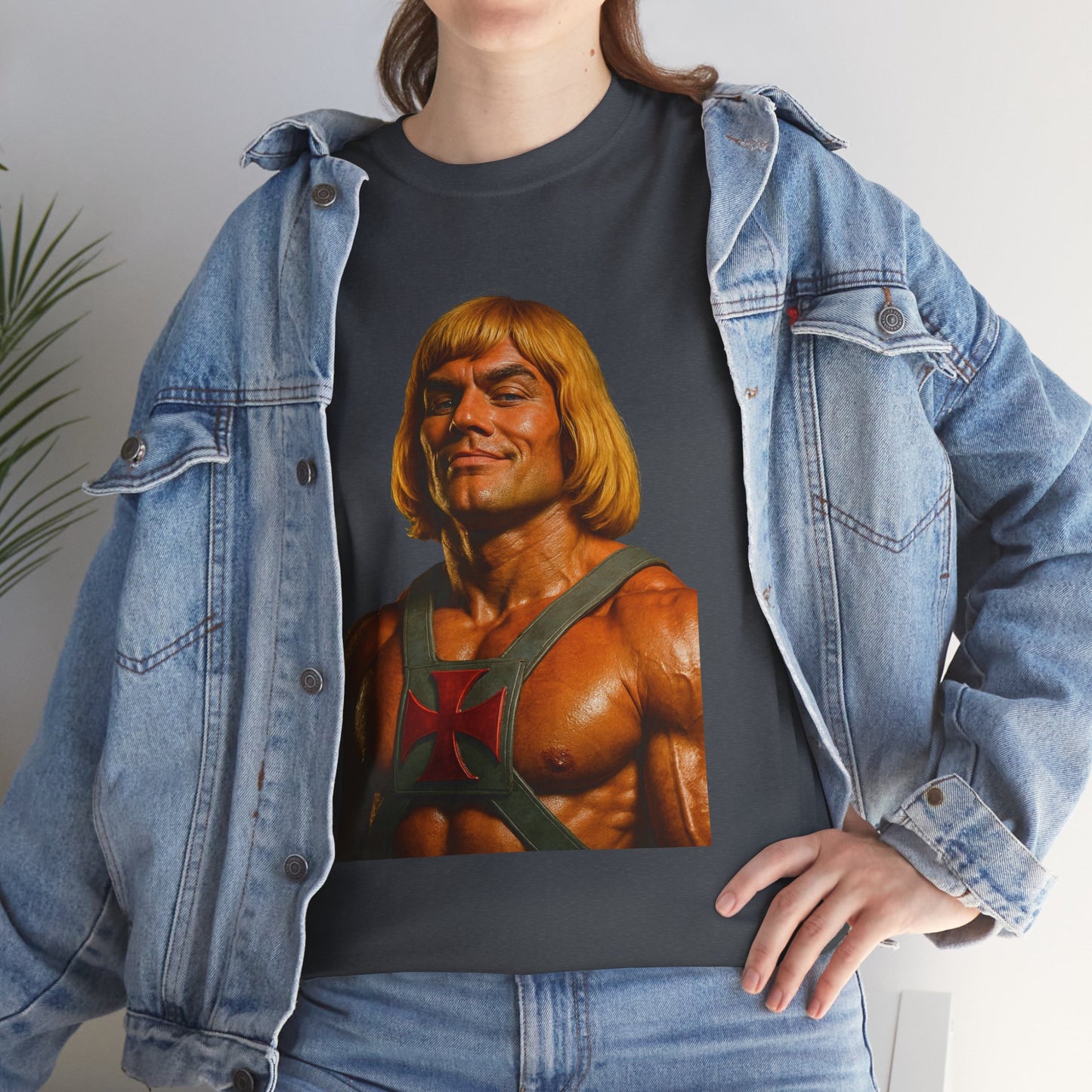 He-Man Vintage Graphic T-Shirt | Unisex Cotton Tee for Fans
