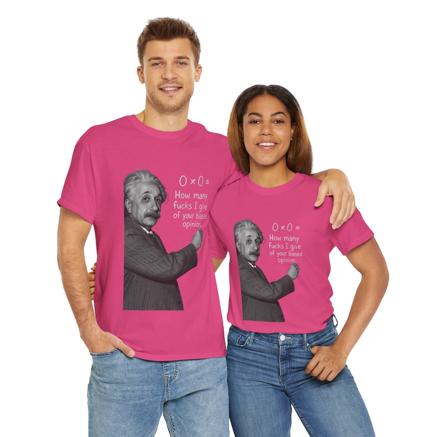 Unisex Heavy Cotton Tee - "How Many F*cks I Give" Graphic Tee