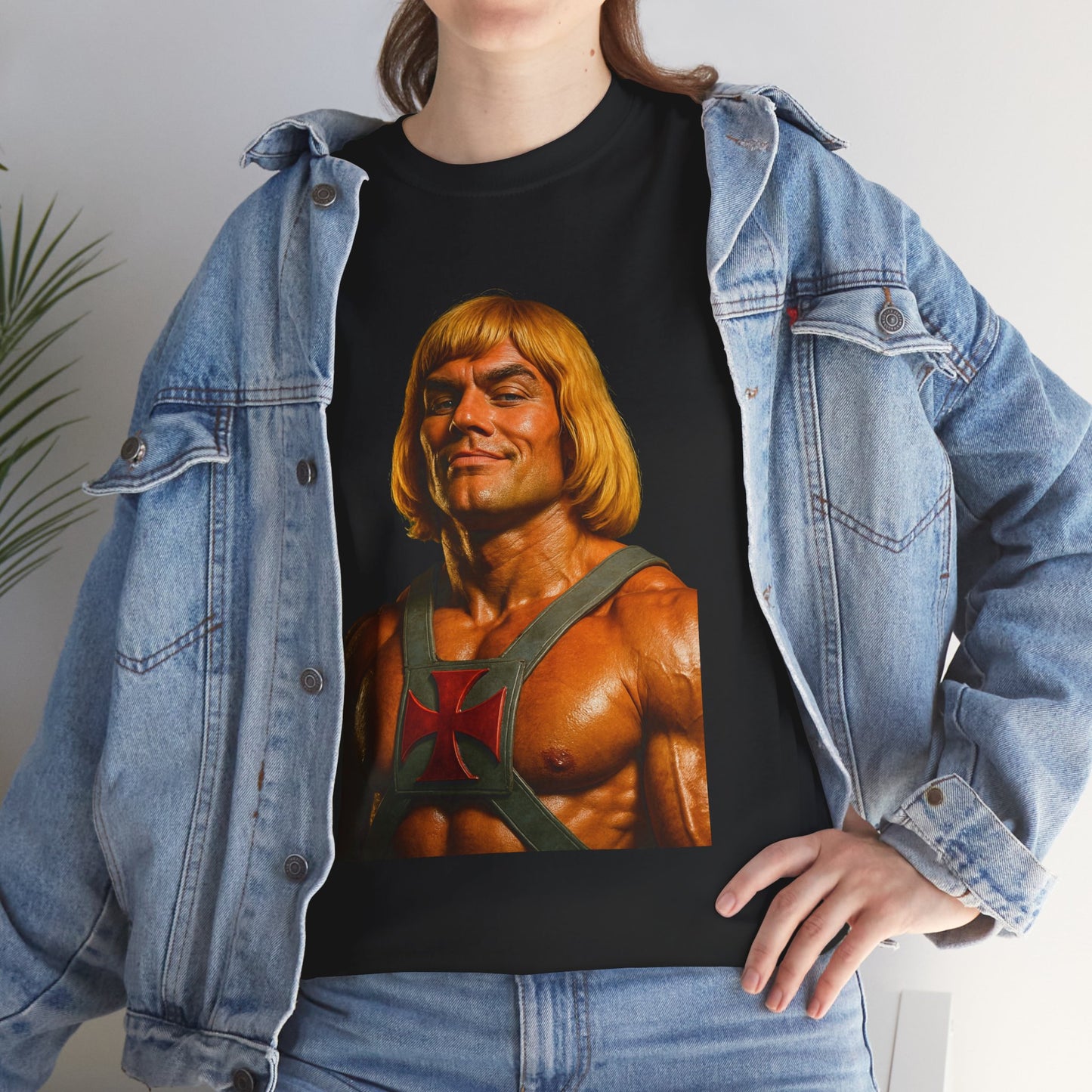 He-Man Vintage Graphic T-Shirt | Unisex Cotton Tee for Fans