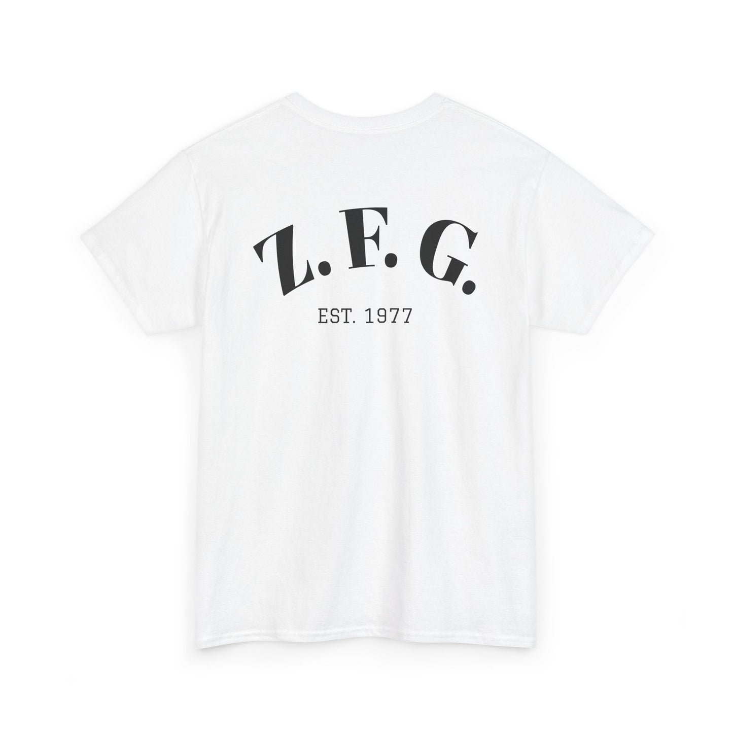 Unisex Heavy Cotton Tee - "How Many F*cks I Give" Graphic Tee