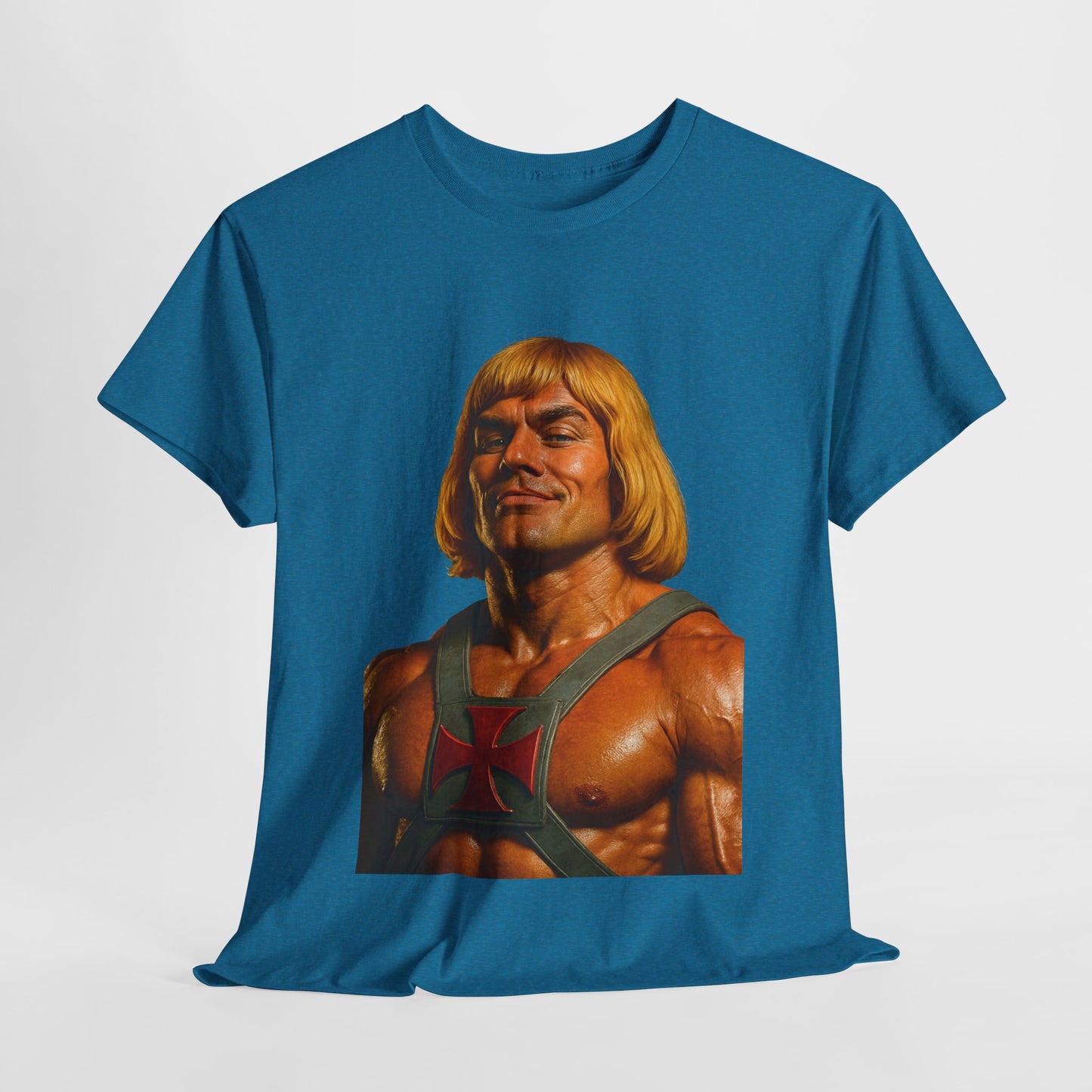 He-Man Vintage Graphic T-Shirt | Unisex Cotton Tee for Fans