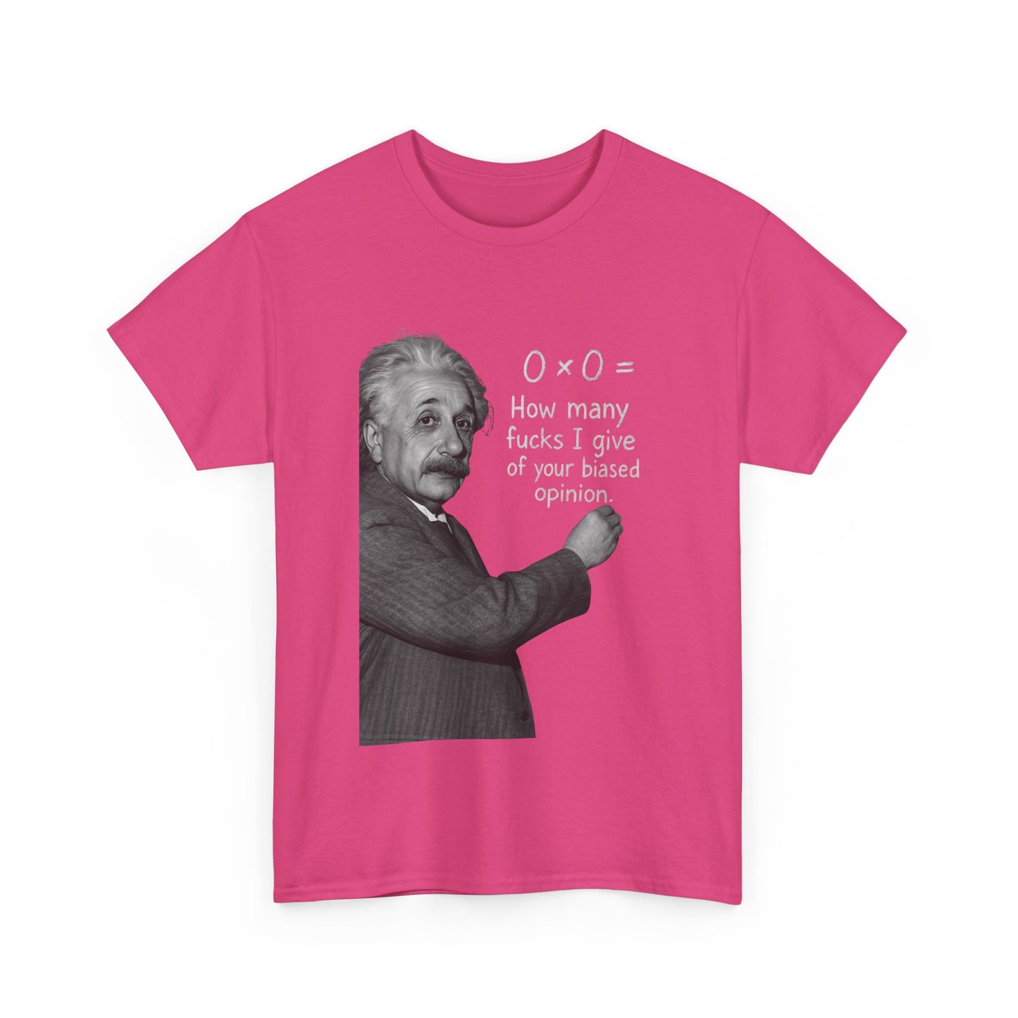 Unisex Heavy Cotton Tee - "How Many F*cks I Give" Graphic Tee