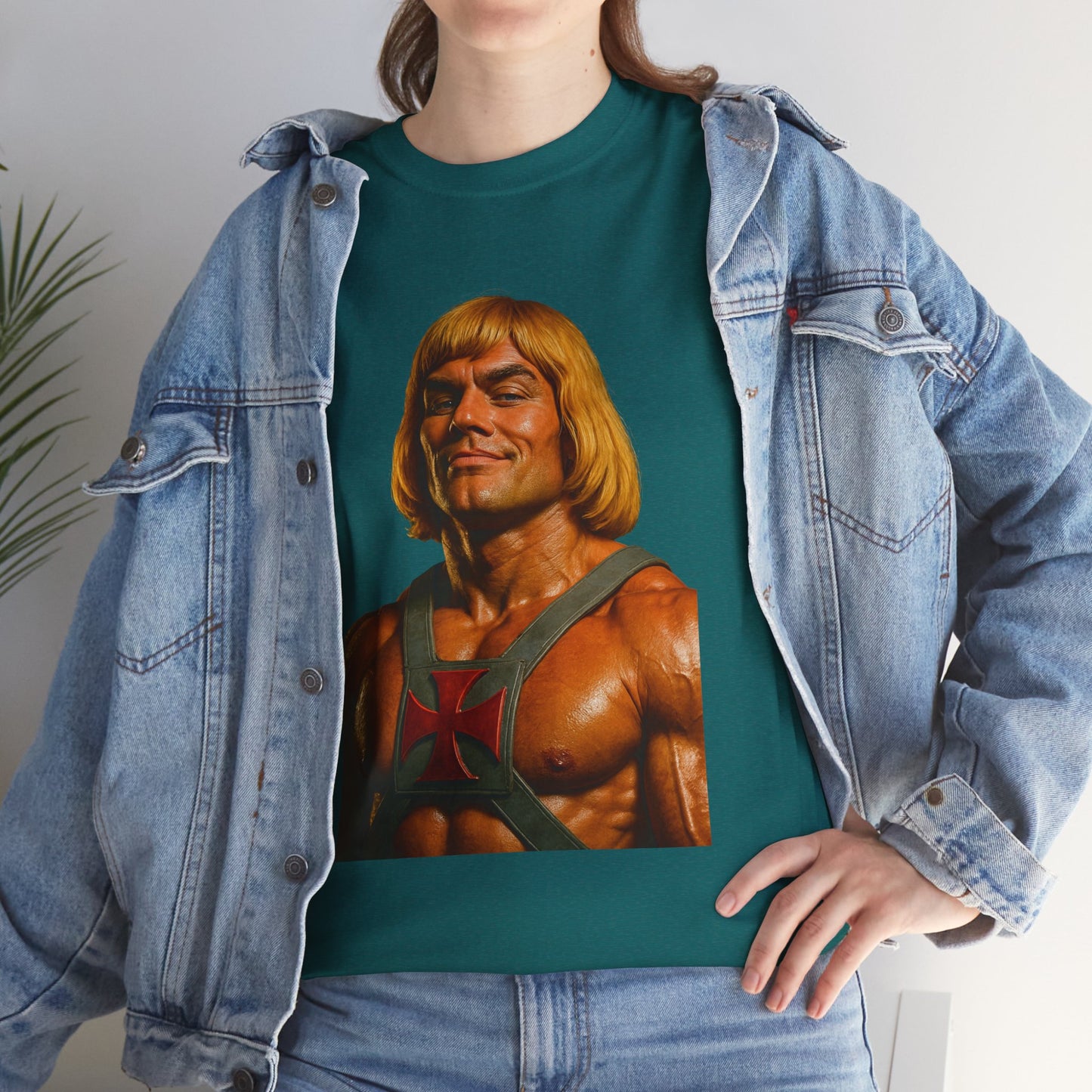 He-Man Vintage Graphic T-Shirt | Unisex Cotton Tee for Fans