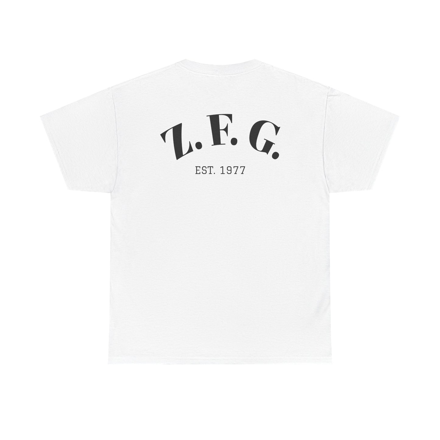 Unisex Heavy Cotton Tee - "How Many F*cks I Give" Graphic Tee