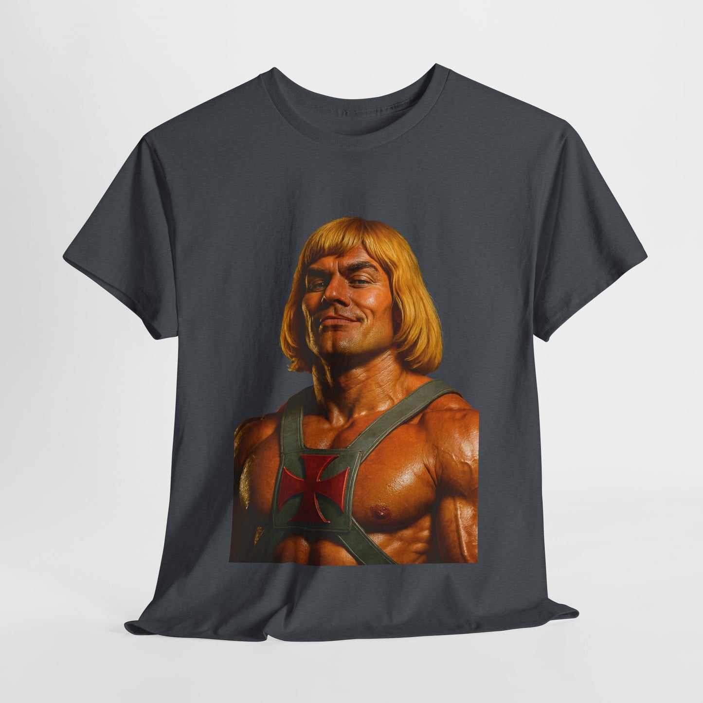 He-Man Vintage Graphic T-Shirt | Unisex Cotton Tee for Fans