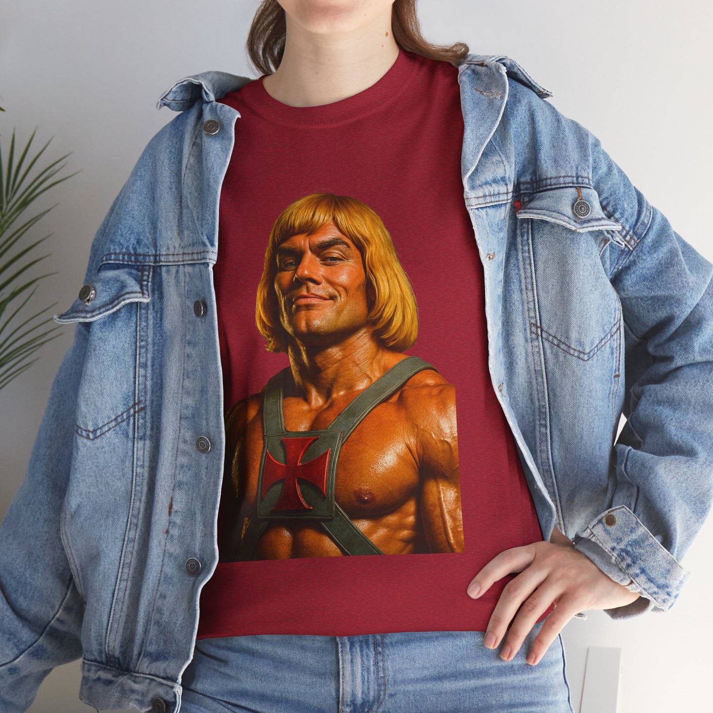 He-Man Vintage Graphic T-Shirt | Unisex Cotton Tee for Fans