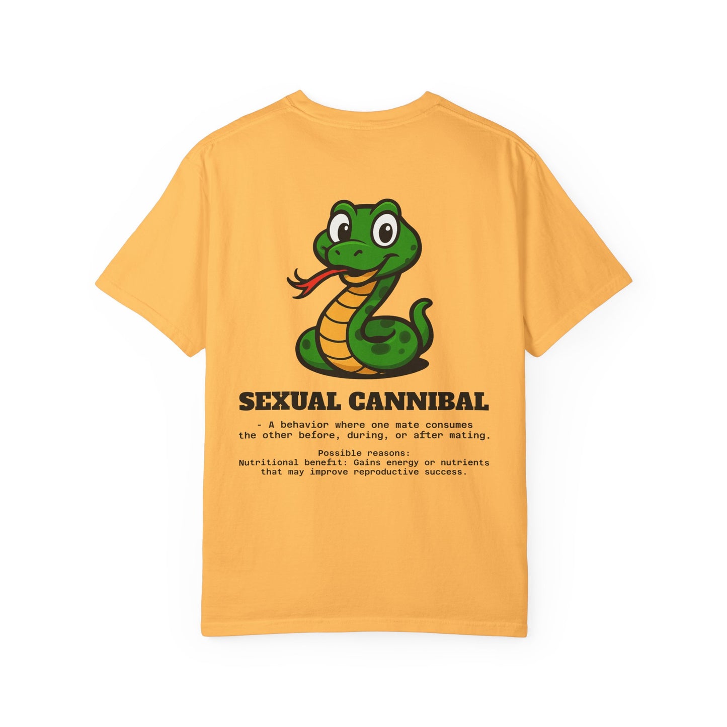 Quirky Graphic T-shirt: Sexual Cannibal Unisex Tee