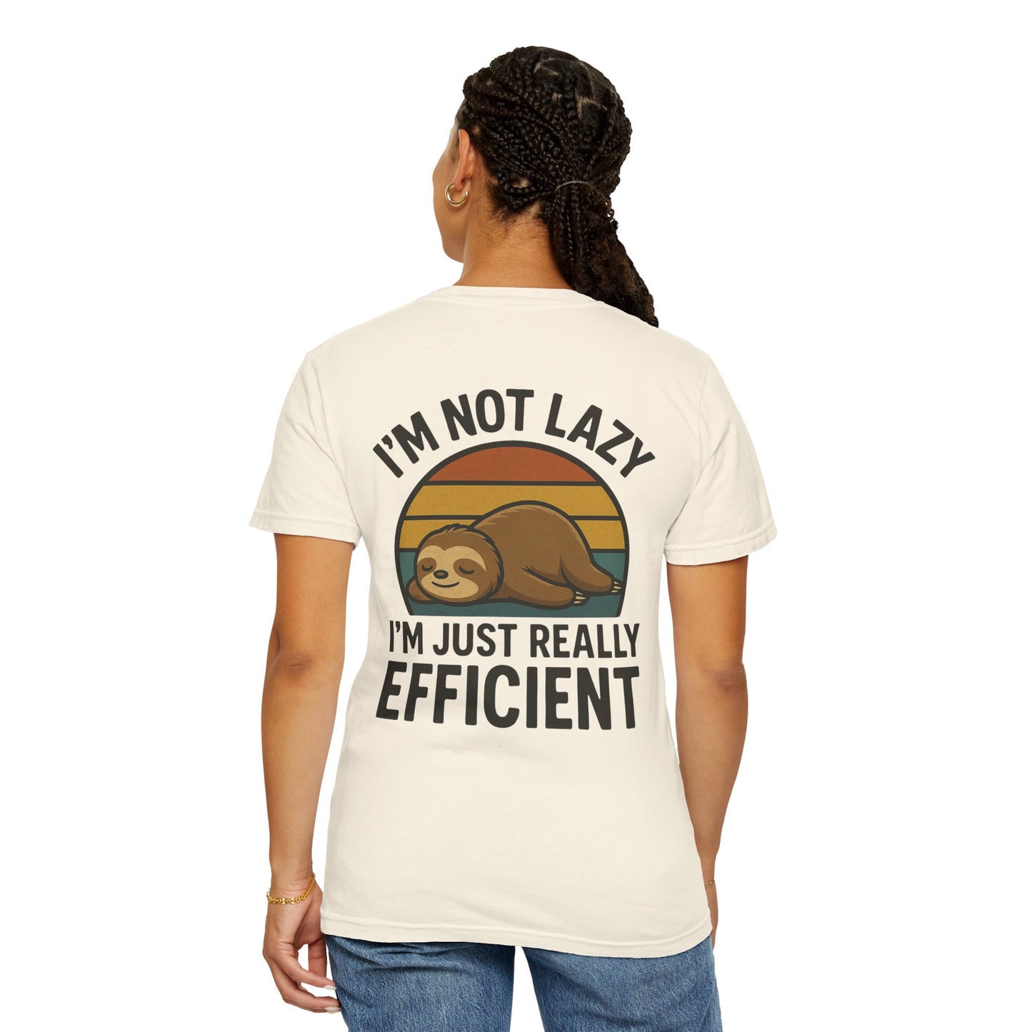 Lazy Sloth Unisex T-Shirt | Funny Graphic Tee, Gift for Friends