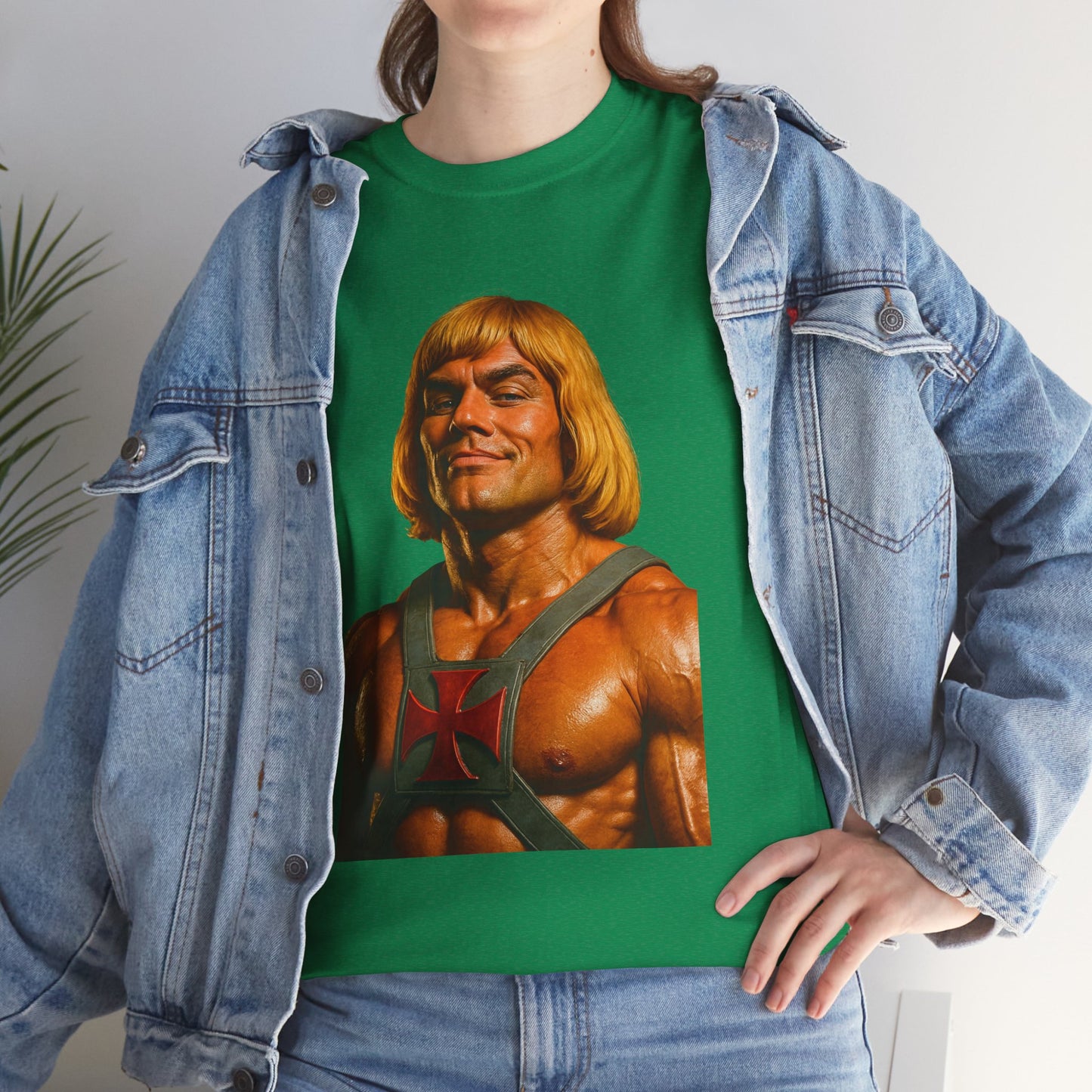 He-Man Vintage Graphic T-Shirt | Unisex Cotton Tee for Fans