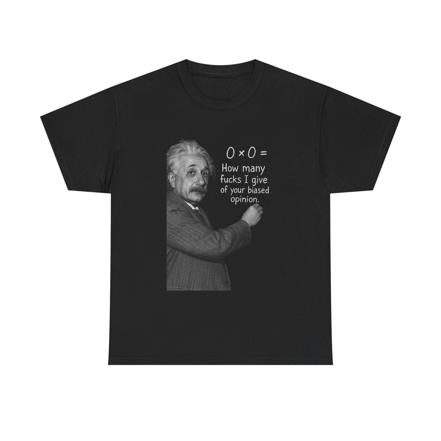 Unisex Heavy Cotton Tee - "How Many F*cks I Give" Graphic Tee