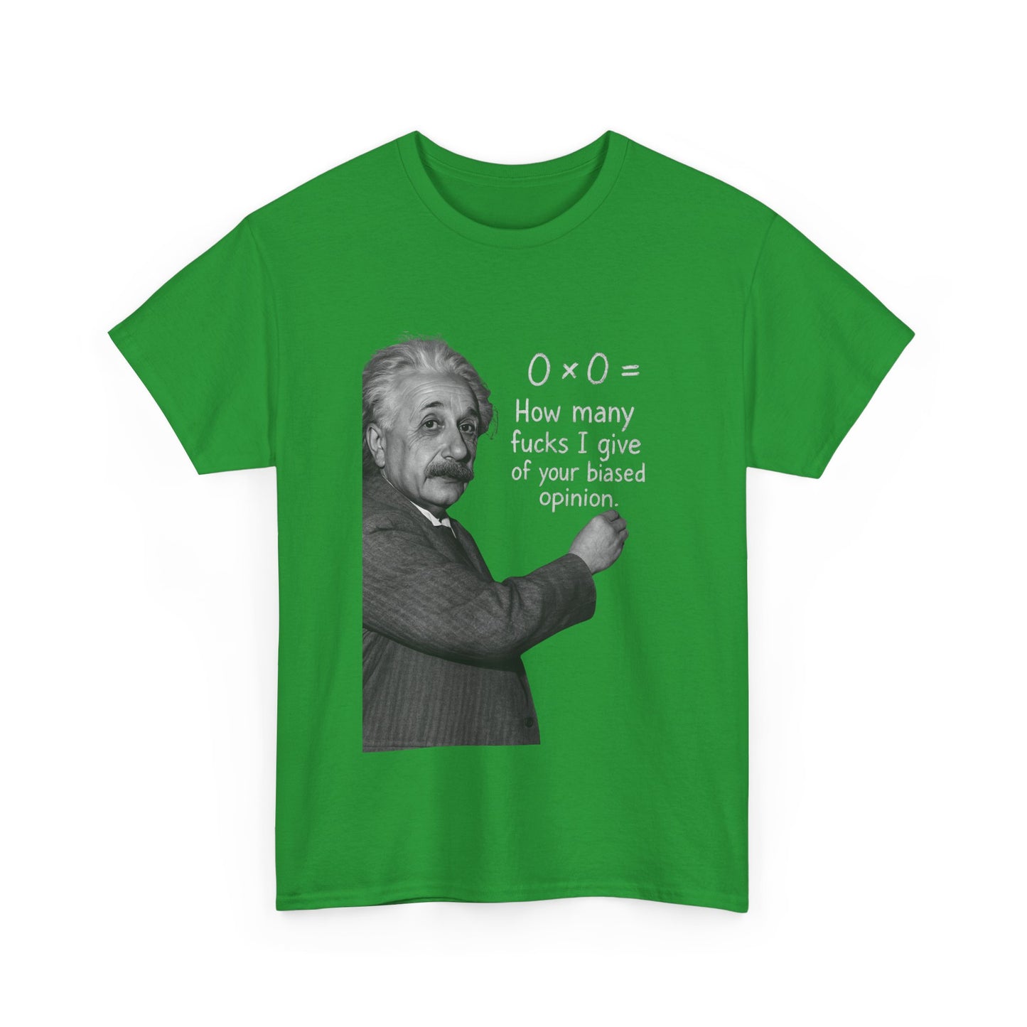 Unisex Heavy Cotton Tee - "How Many F*cks I Give" Graphic Tee