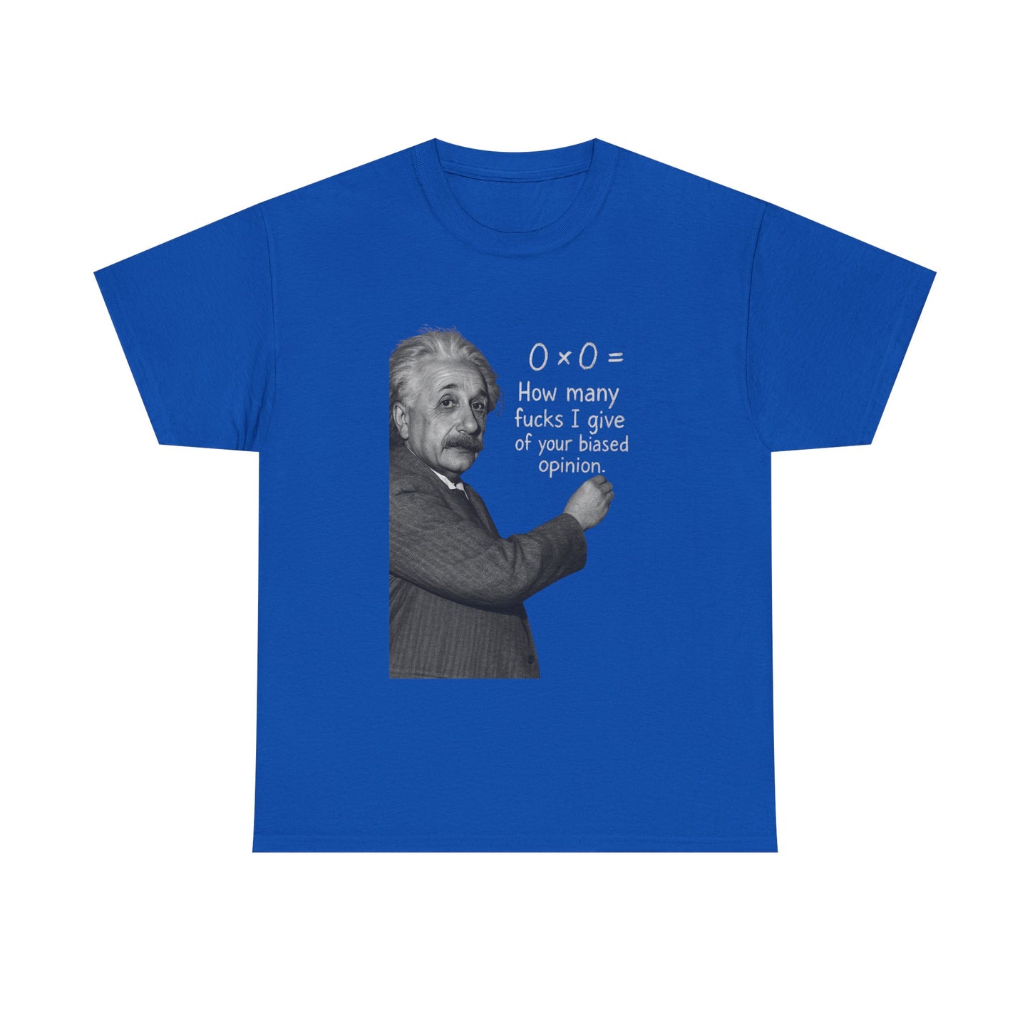 Unisex Heavy Cotton Tee - "How Many F*cks I Give" Graphic Tee