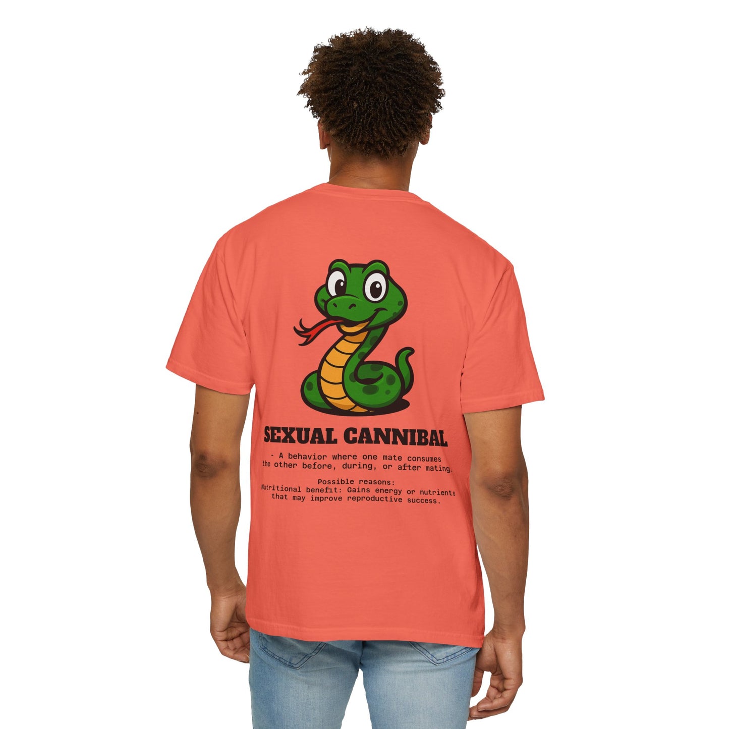Quirky Graphic T-shirt: Sexual Cannibal Unisex Tee