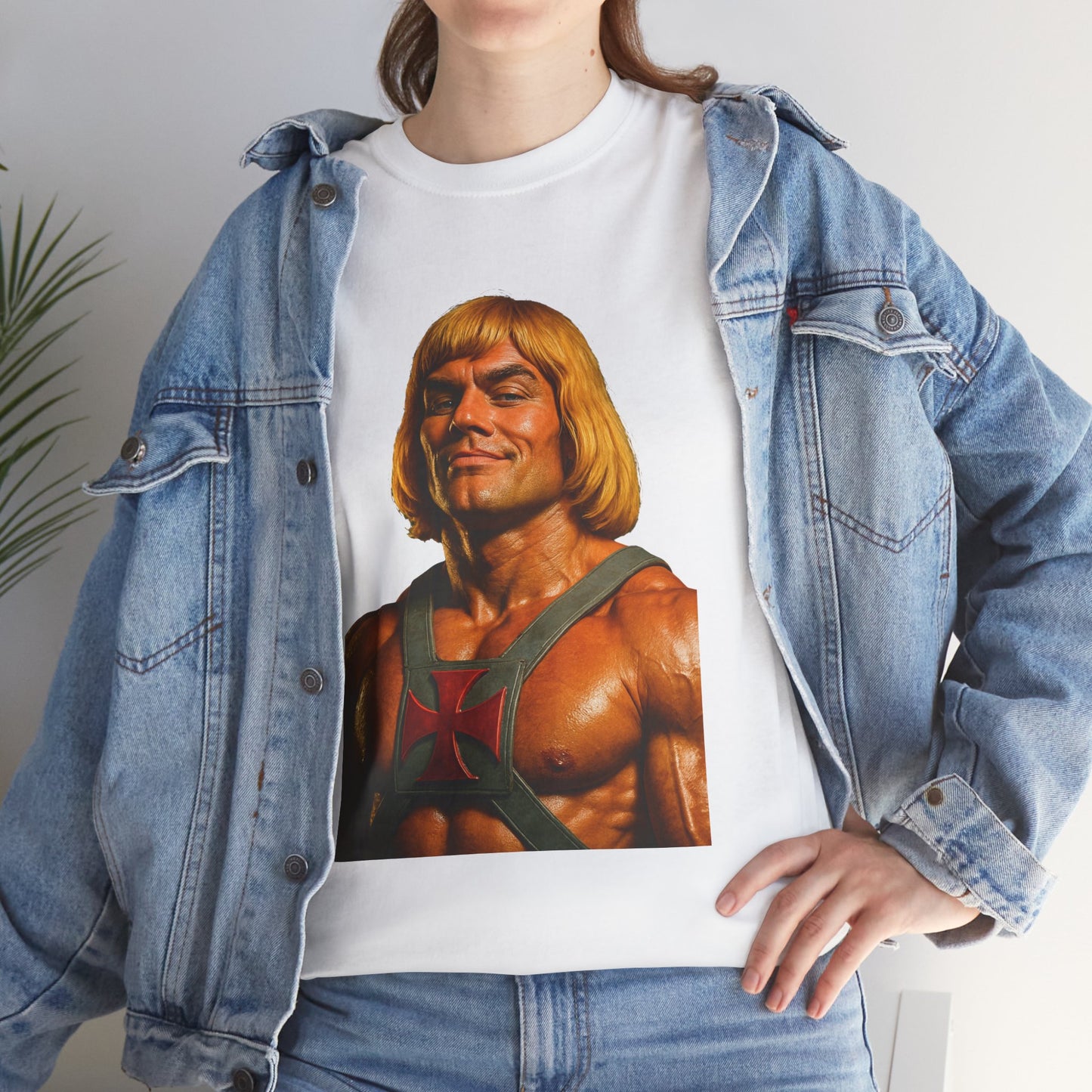 He-Man Vintage Graphic T-Shirt | Unisex Cotton Tee for Fans