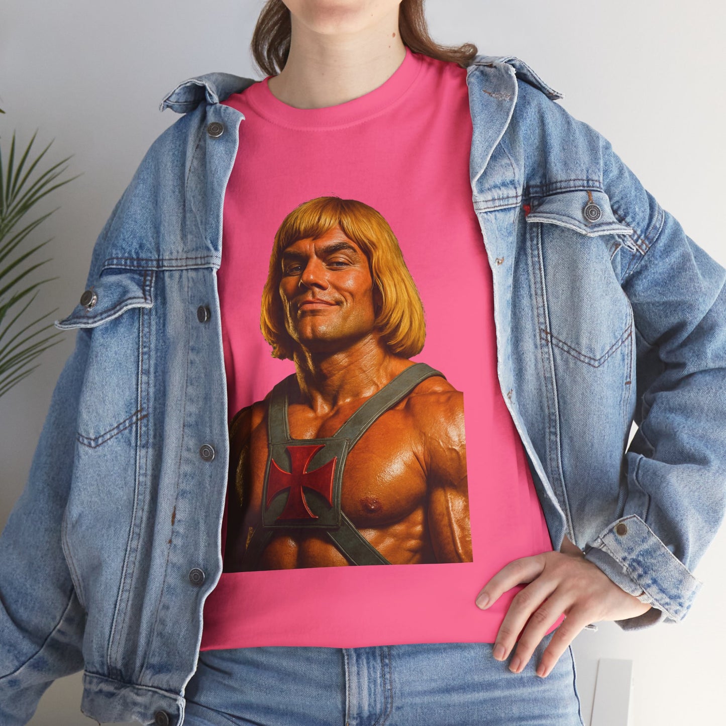 He-Man Vintage Graphic T-Shirt | Unisex Cotton Tee for Fans