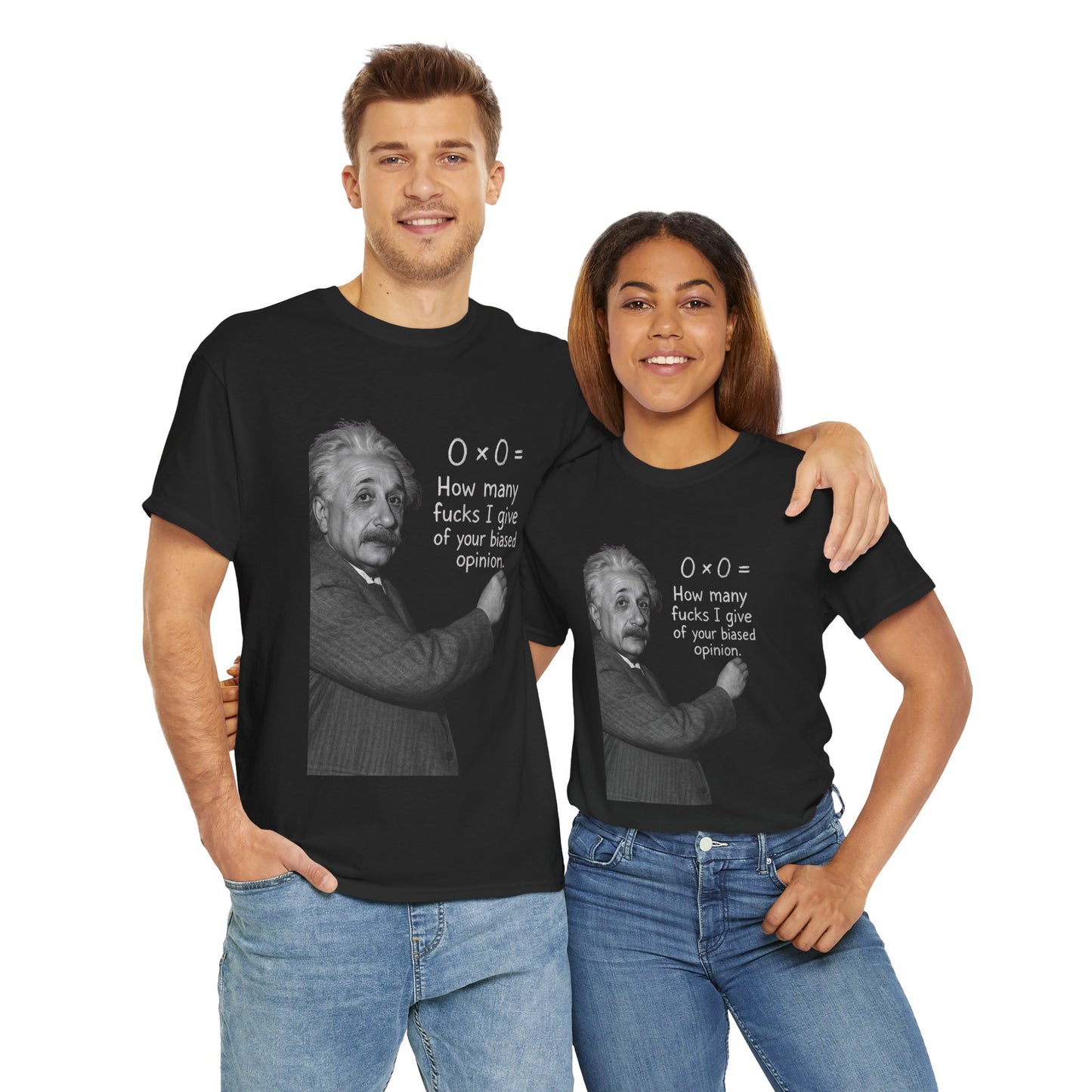 Unisex Heavy Cotton Tee - "How Many F*cks I Give" Graphic Tee