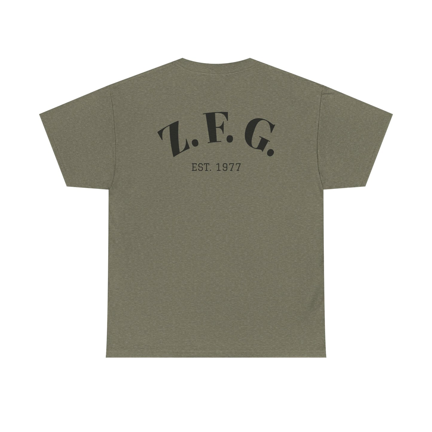 Unisex Heavy Cotton Tee - "How Many F*cks I Give" Graphic Tee