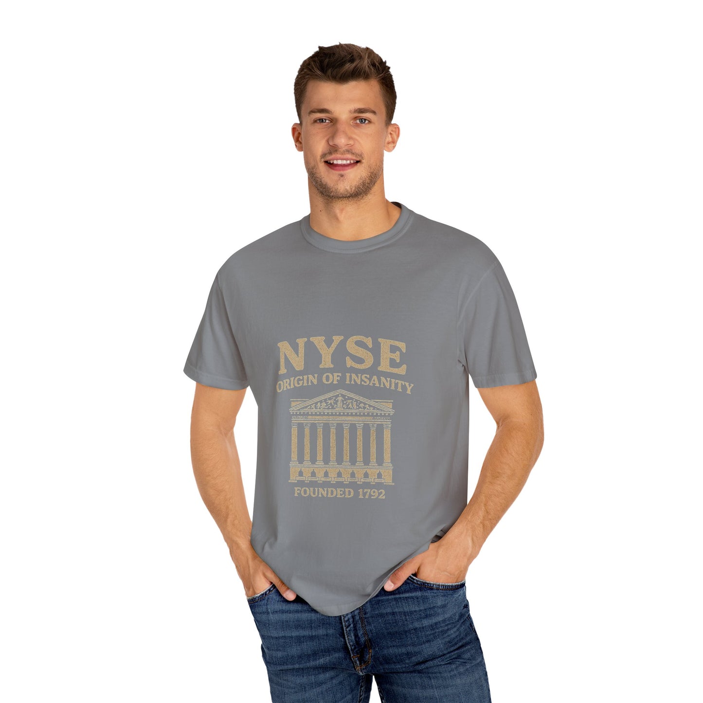 Vintage NYSE Graphic T-shirt - Stock Market Enthusiasts Gift
