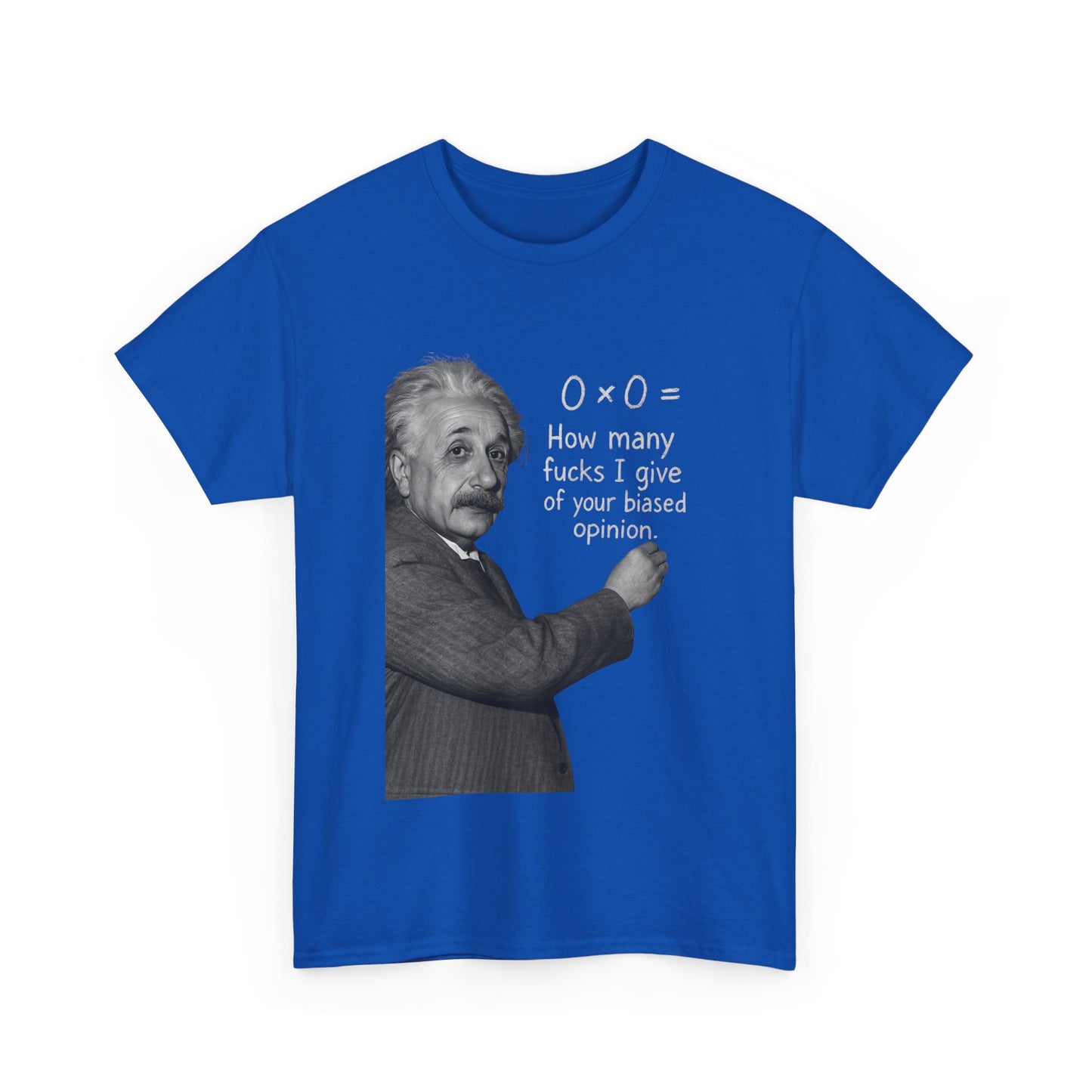 Unisex Heavy Cotton Tee - "How Many F*cks I Give" Graphic Tee