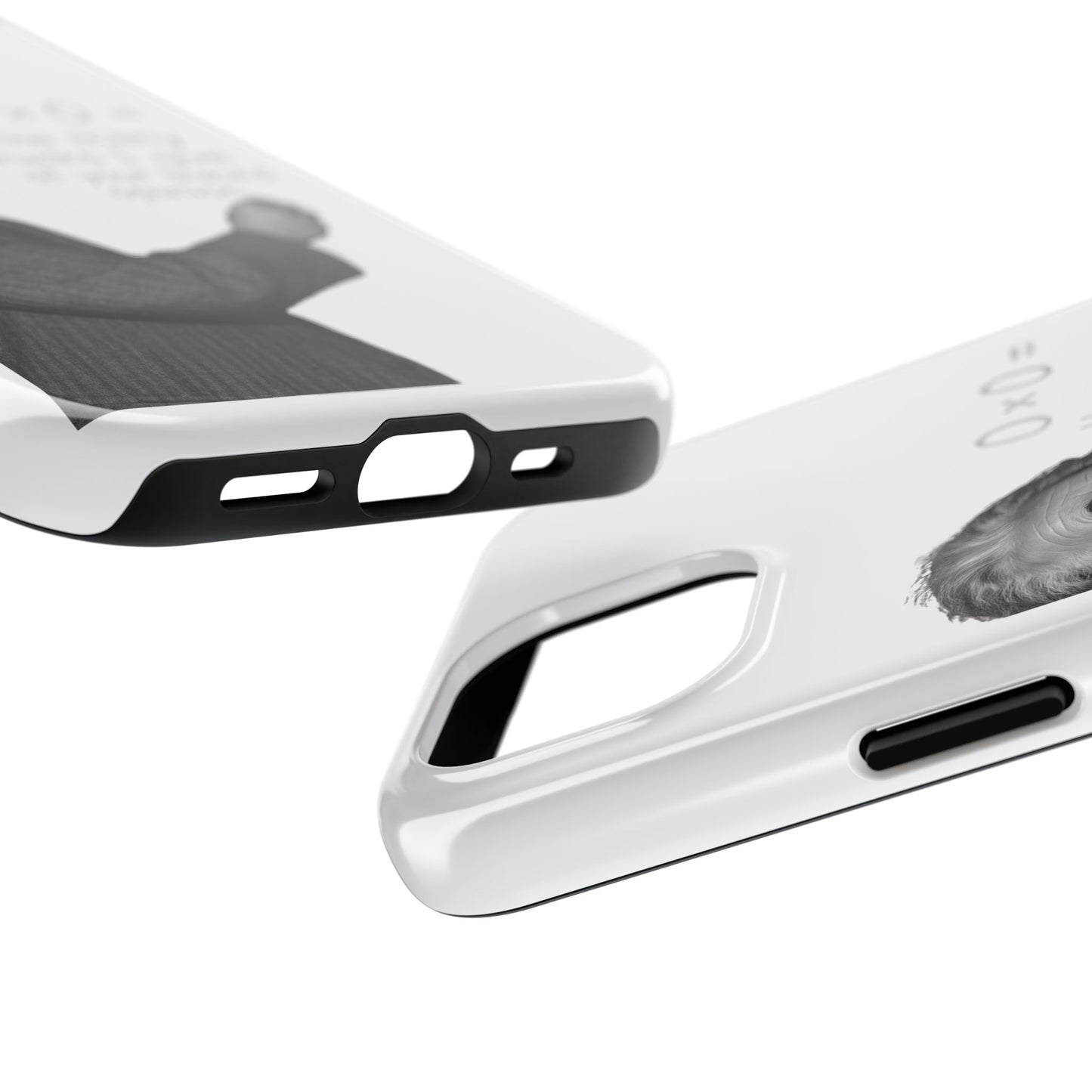 Funny Tough Phone Case with Einstein Quote - Perfect for Science Lovers