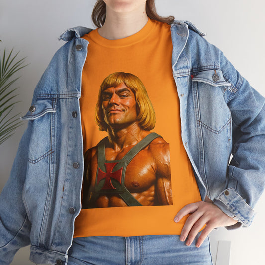 He-Man Vintage Graphic T-Shirt | Unisex Cotton Tee for Fans