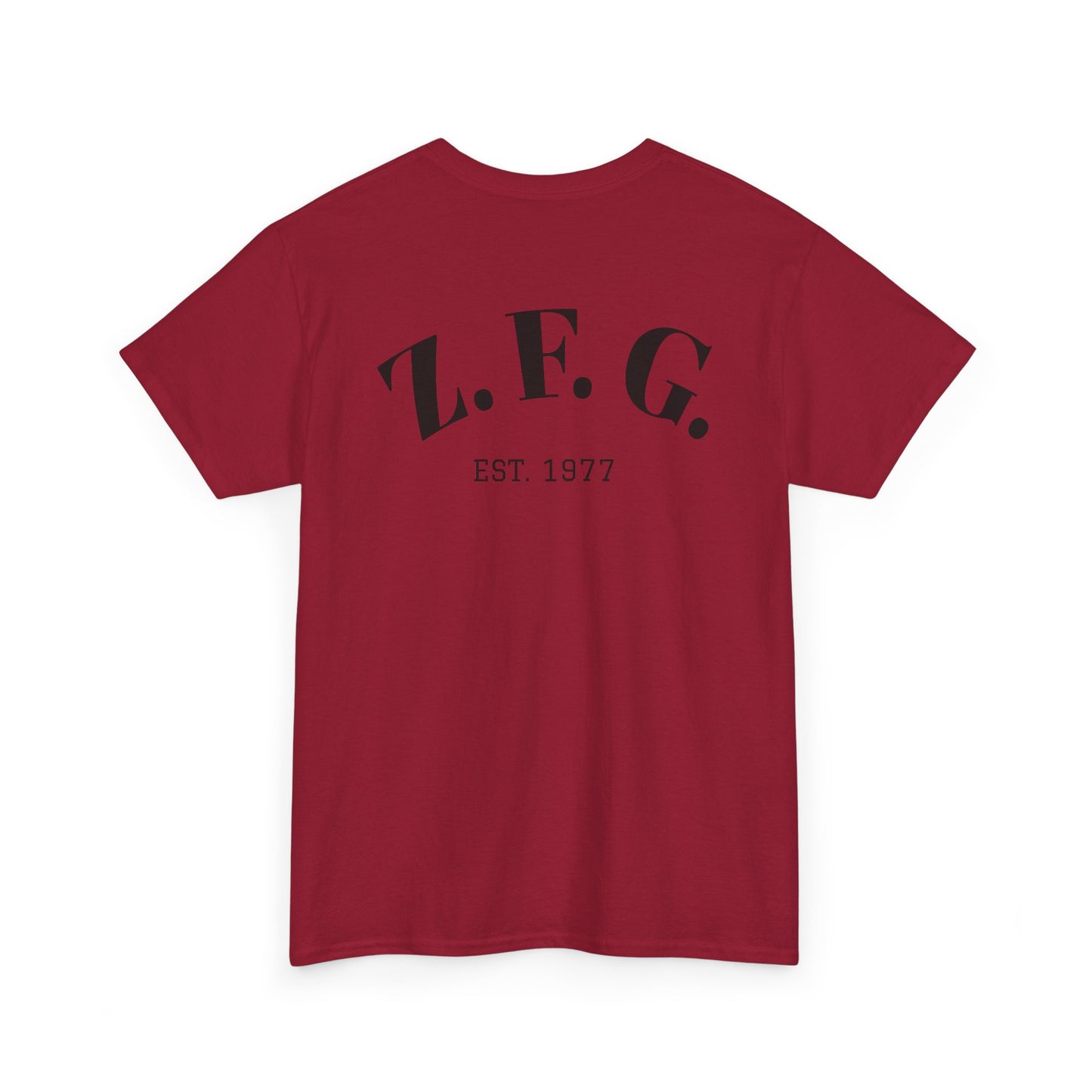 Unisex Heavy Cotton Tee - "How Many F*cks I Give" Graphic Tee