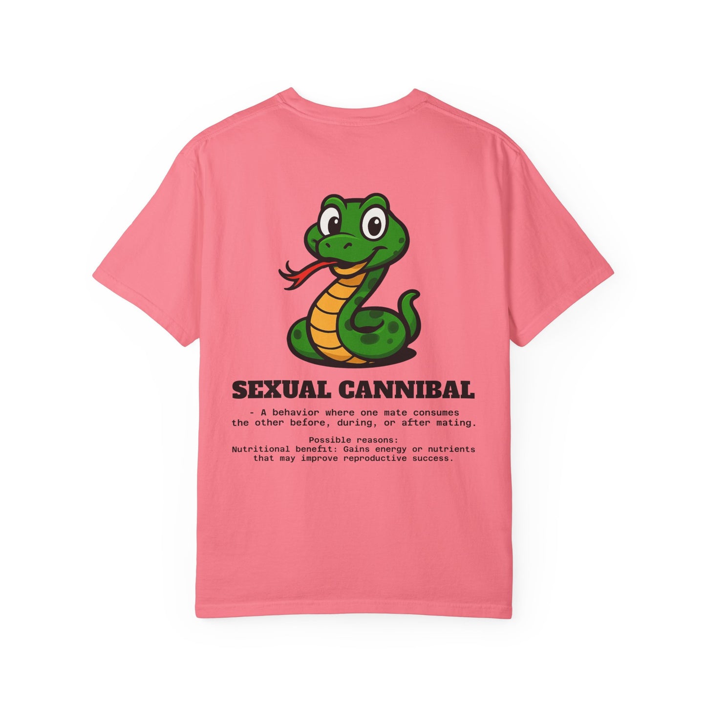 Quirky Graphic T-shirt: Sexual Cannibal Unisex Tee