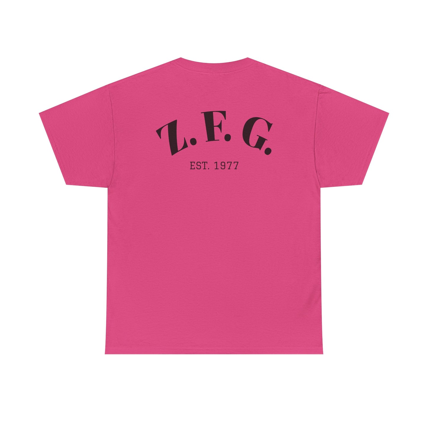 Unisex Heavy Cotton Tee - "How Many F*cks I Give" Graphic Tee