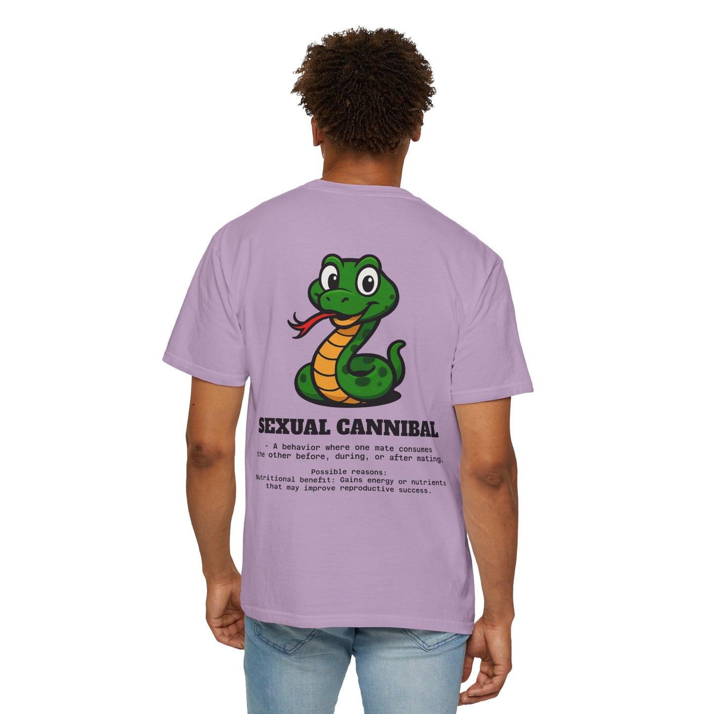 Quirky Graphic T-shirt: Sexual Cannibal Unisex Tee