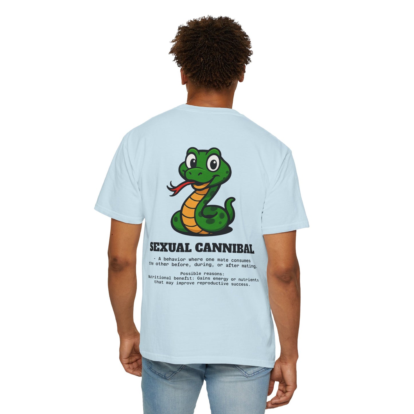 Quirky Graphic T-shirt: Sexual Cannibal Unisex Tee