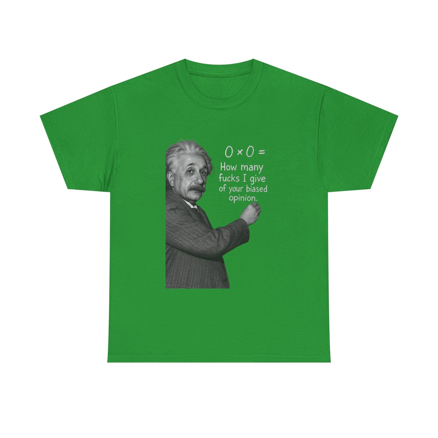 Unisex Heavy Cotton Tee - "How Many F*cks I Give" Graphic Tee