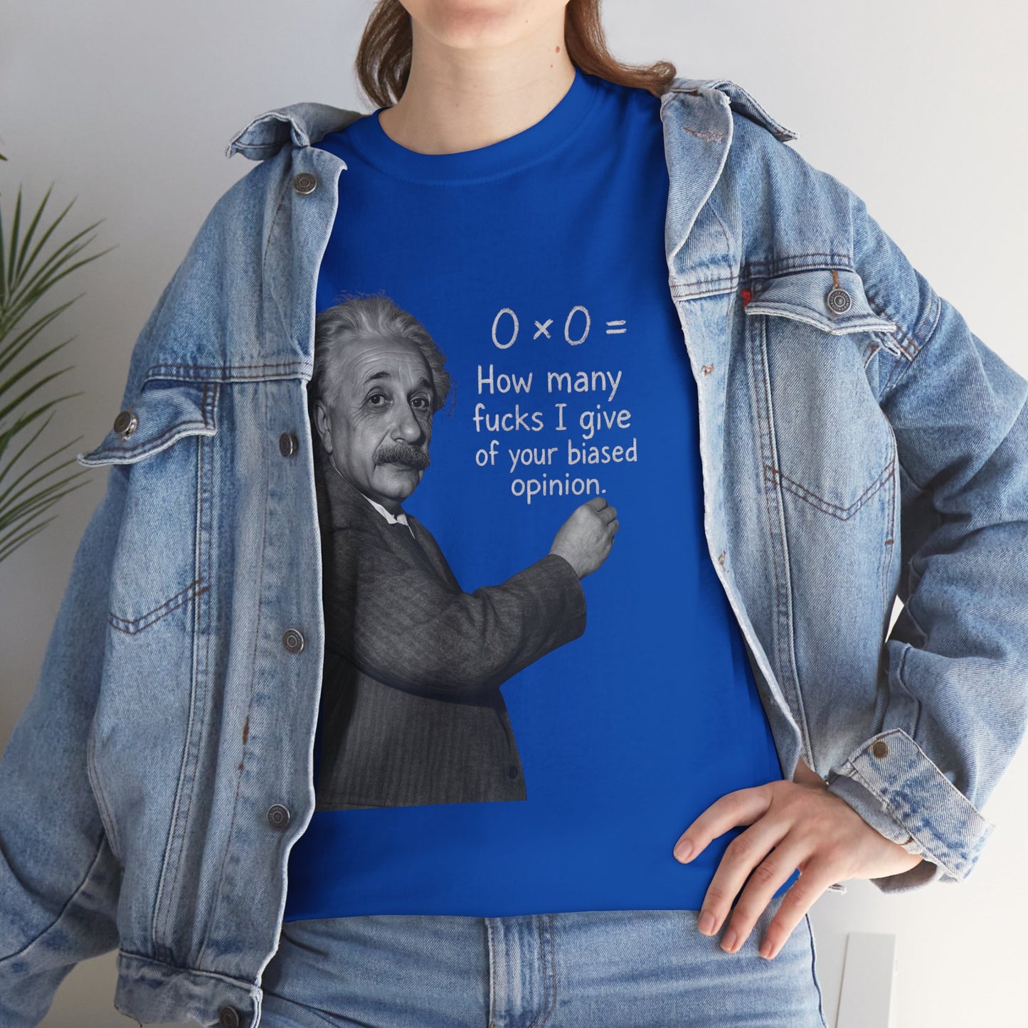 Unisex Heavy Cotton Tee - "How Many F*cks I Give" Graphic Tee