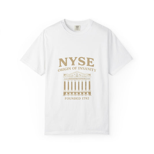 Vintage NYSE Graphic T-shirt - Stock Market Enthusiasts Gift