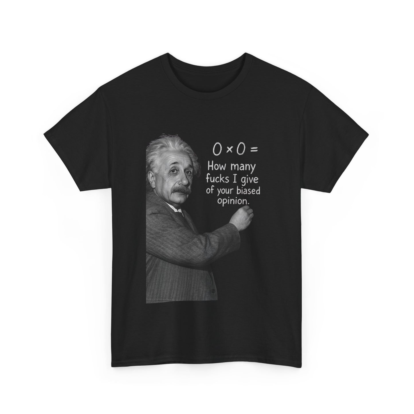Unisex Heavy Cotton Tee - "How Many F*cks I Give" Graphic Tee