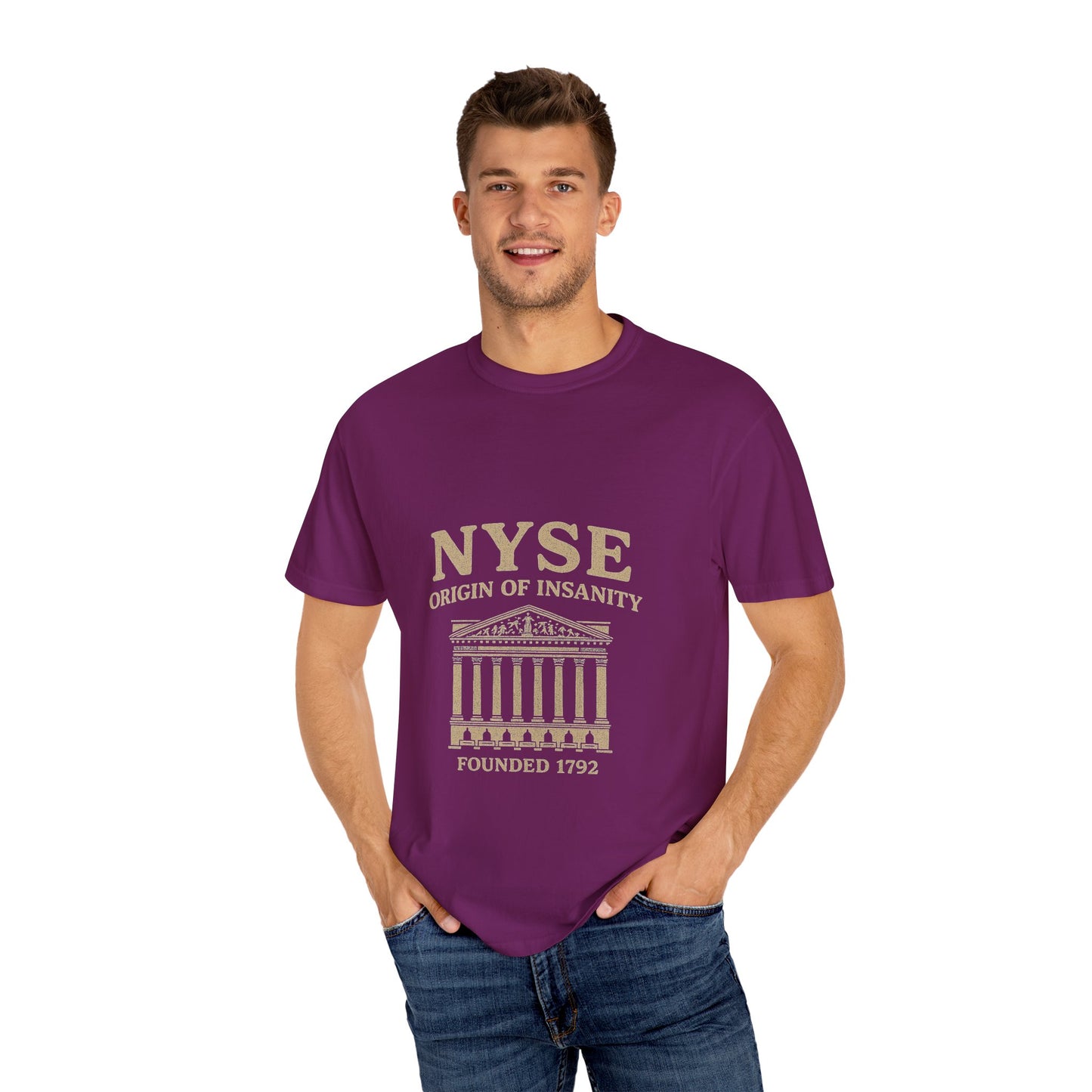 Vintage NYSE Graphic T-shirt - Stock Market Enthusiasts Gift