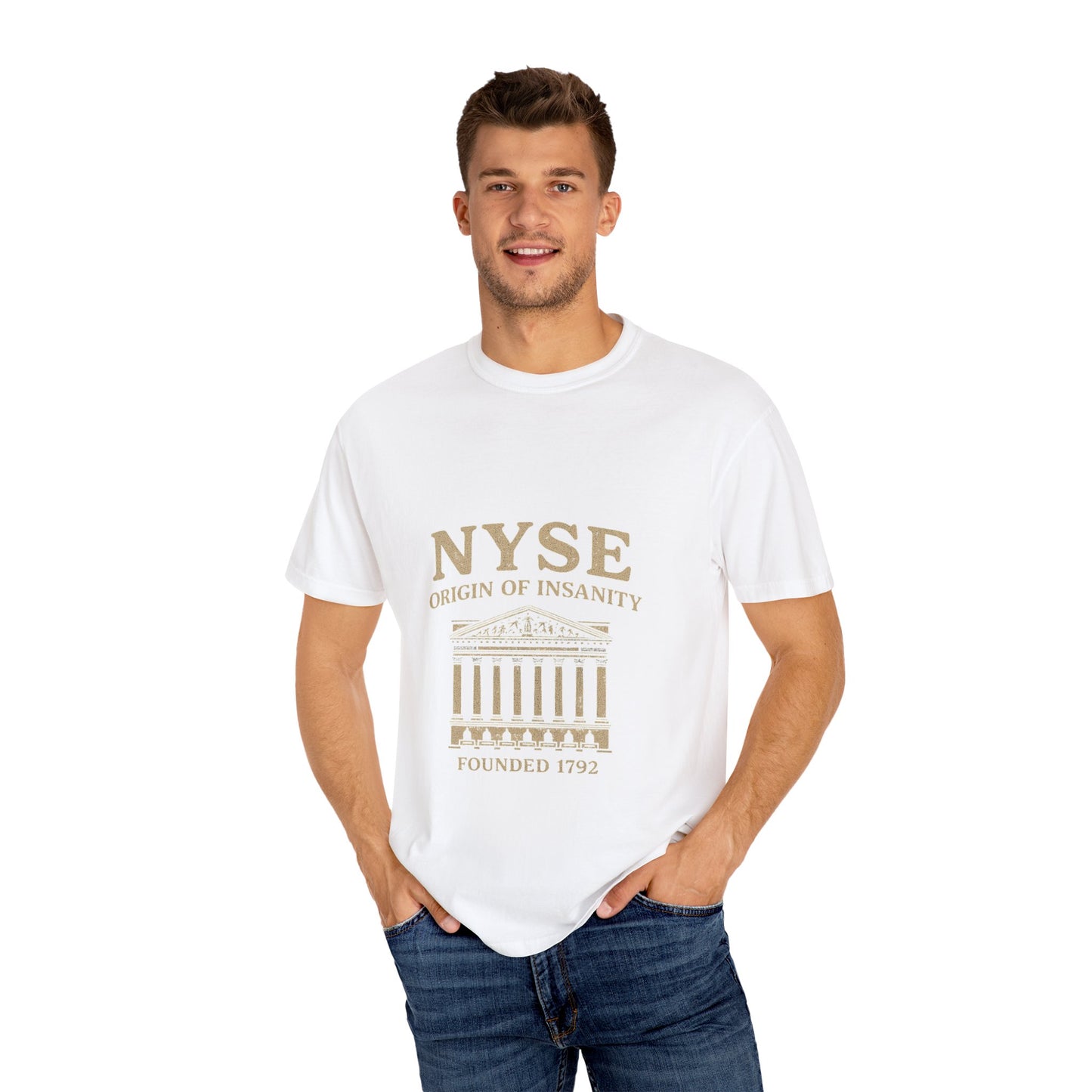 Vintage NYSE Graphic T-shirt - Stock Market Enthusiasts Gift